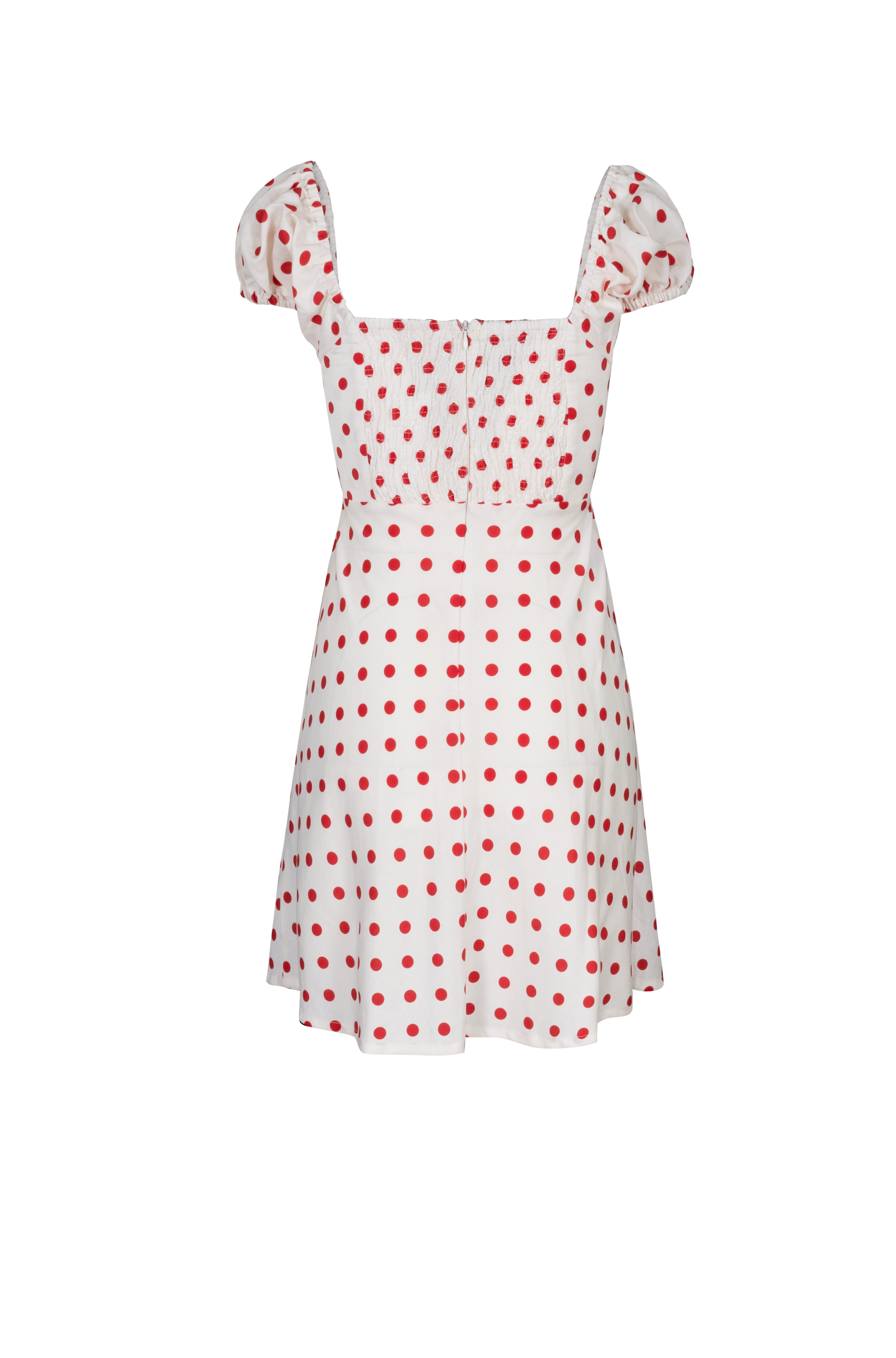 Gia Mini Dress | Berry  Dot