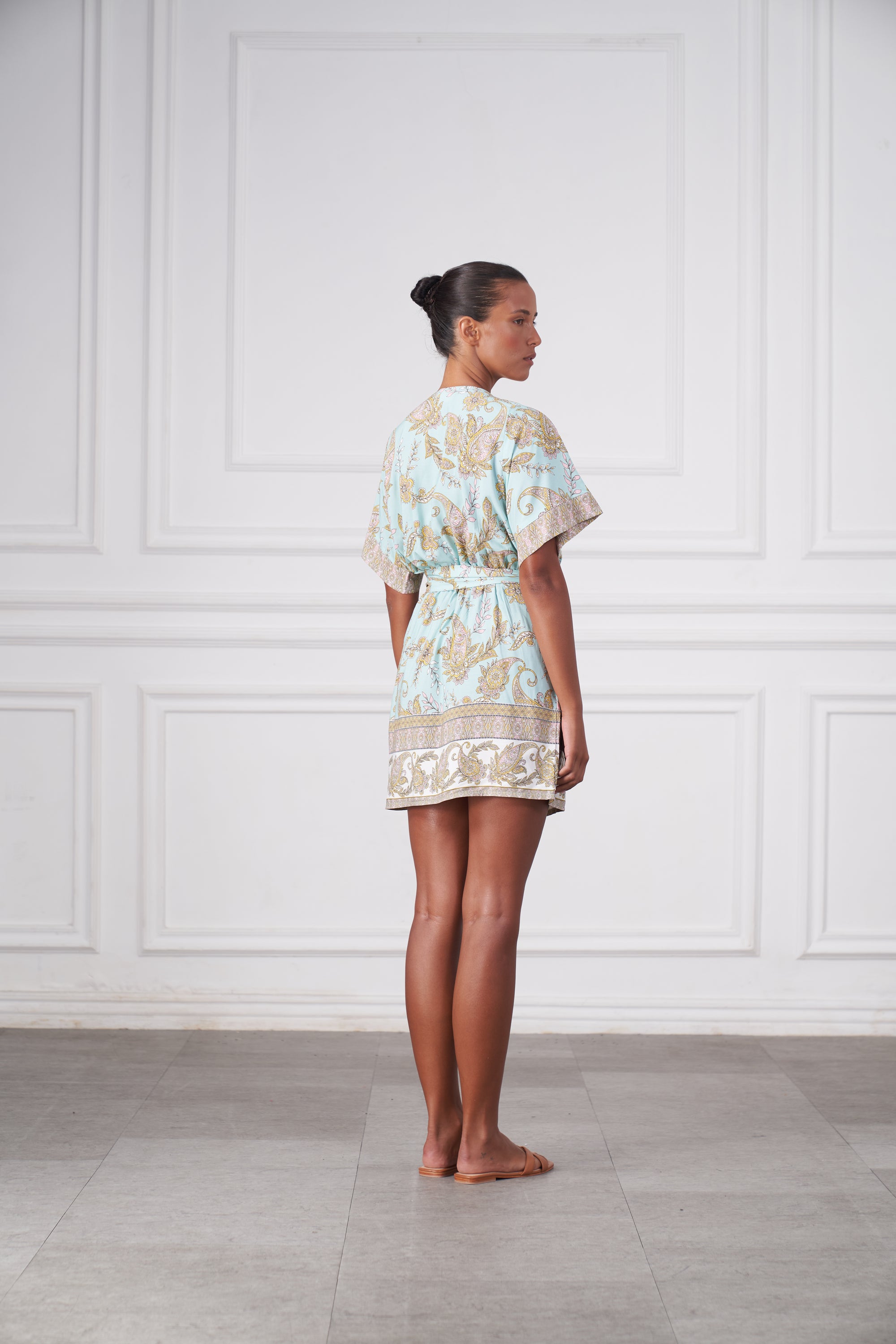 Melody Mini Dress | Amalfi Paisley