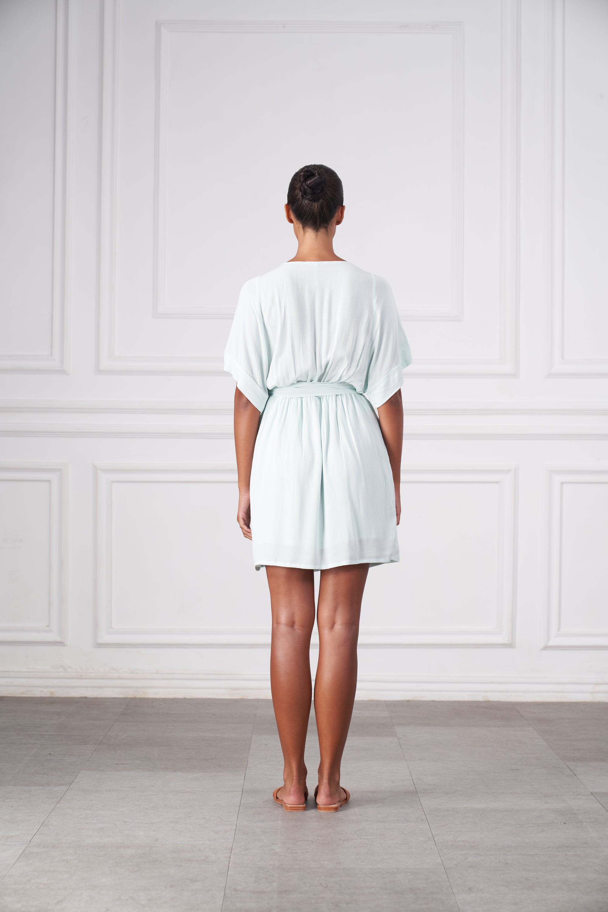 Melody Mini Dress | Aqua