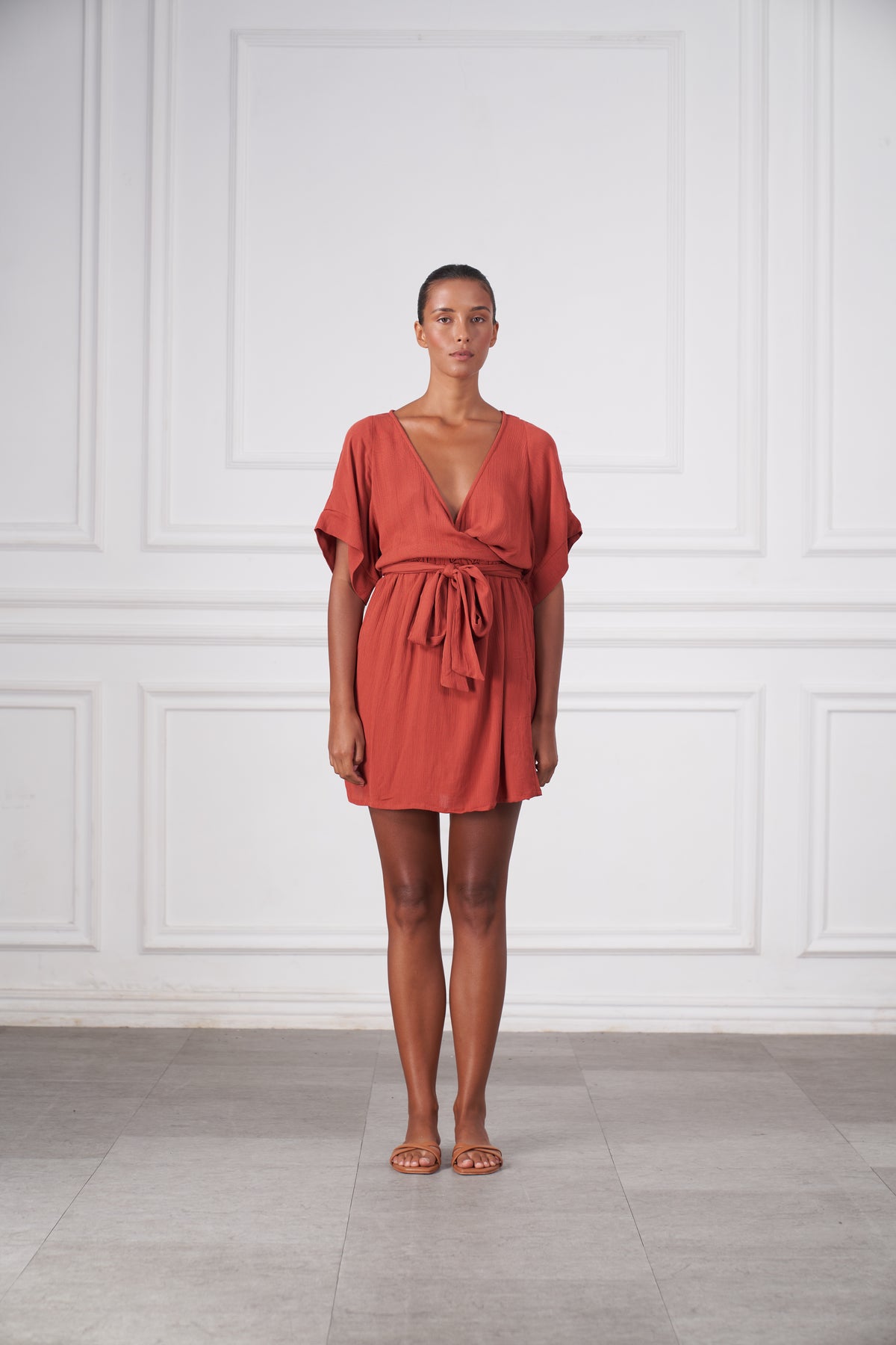 Melody Mini Dress | Deep Rose
