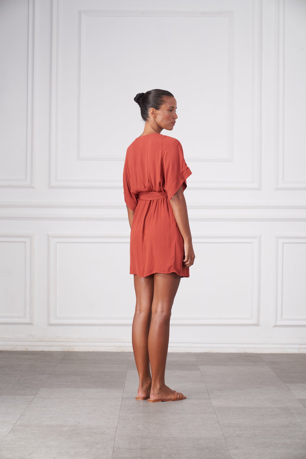 Melody Mini Dress | Deep Rose