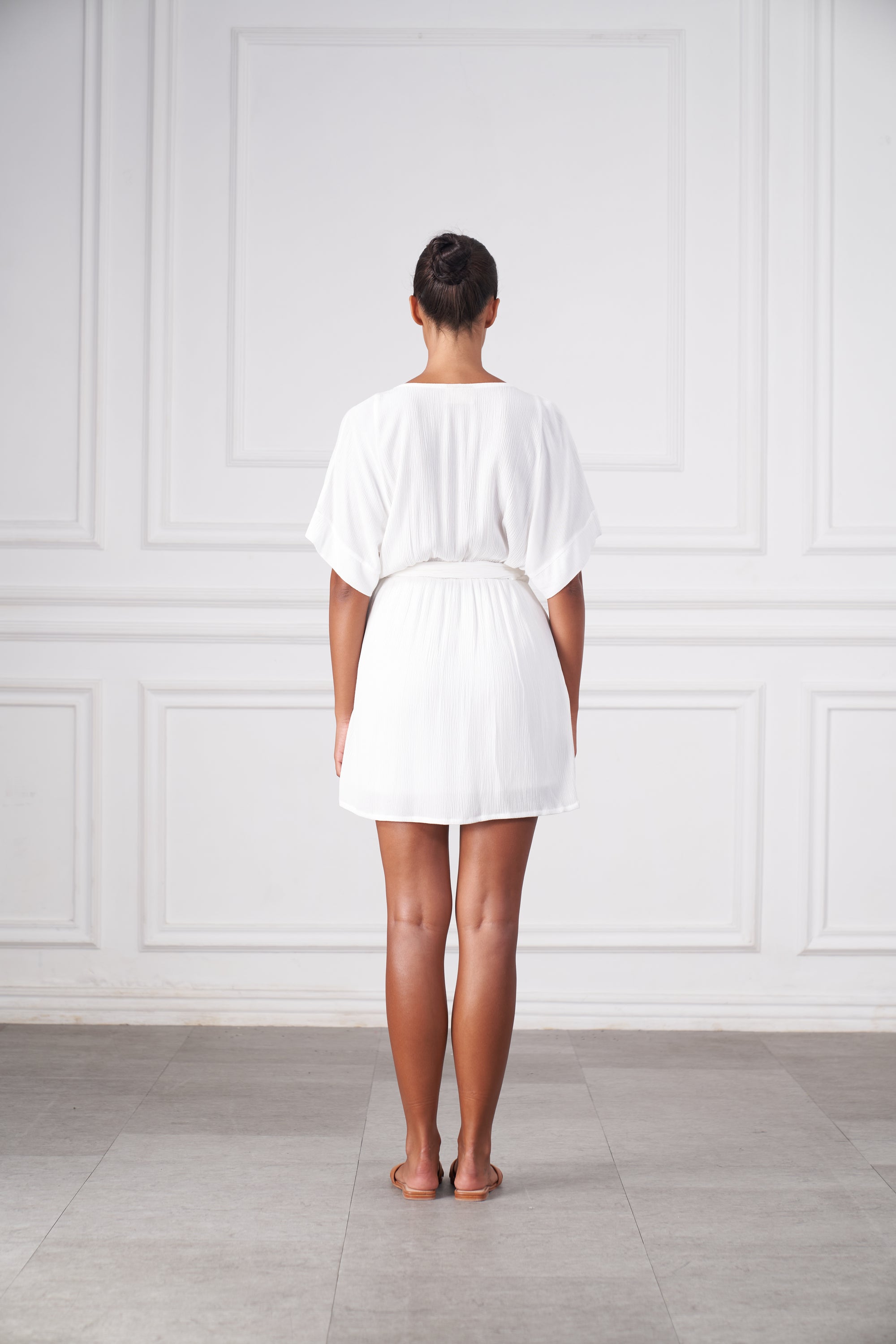 Melody Mini Dress | White