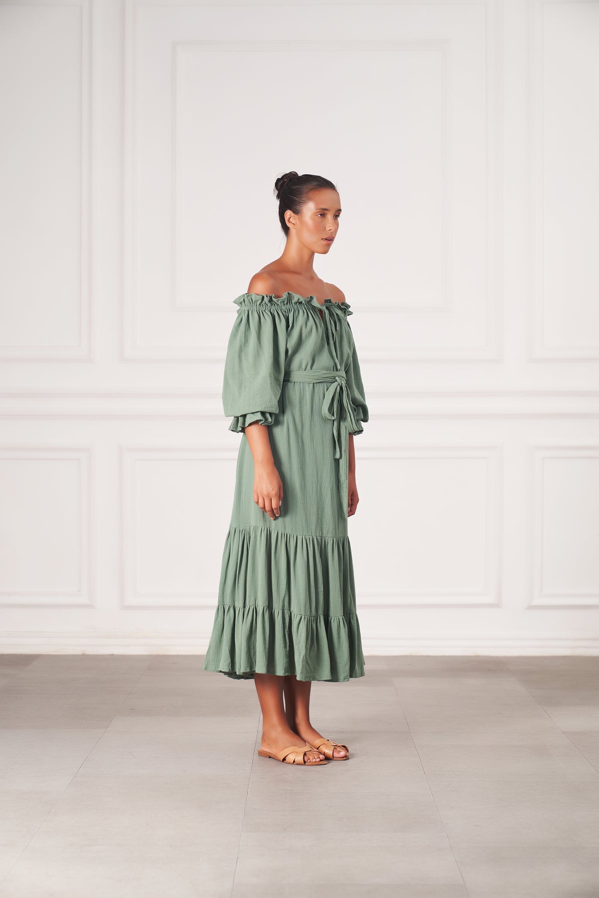 Emmaline Gown | Olive