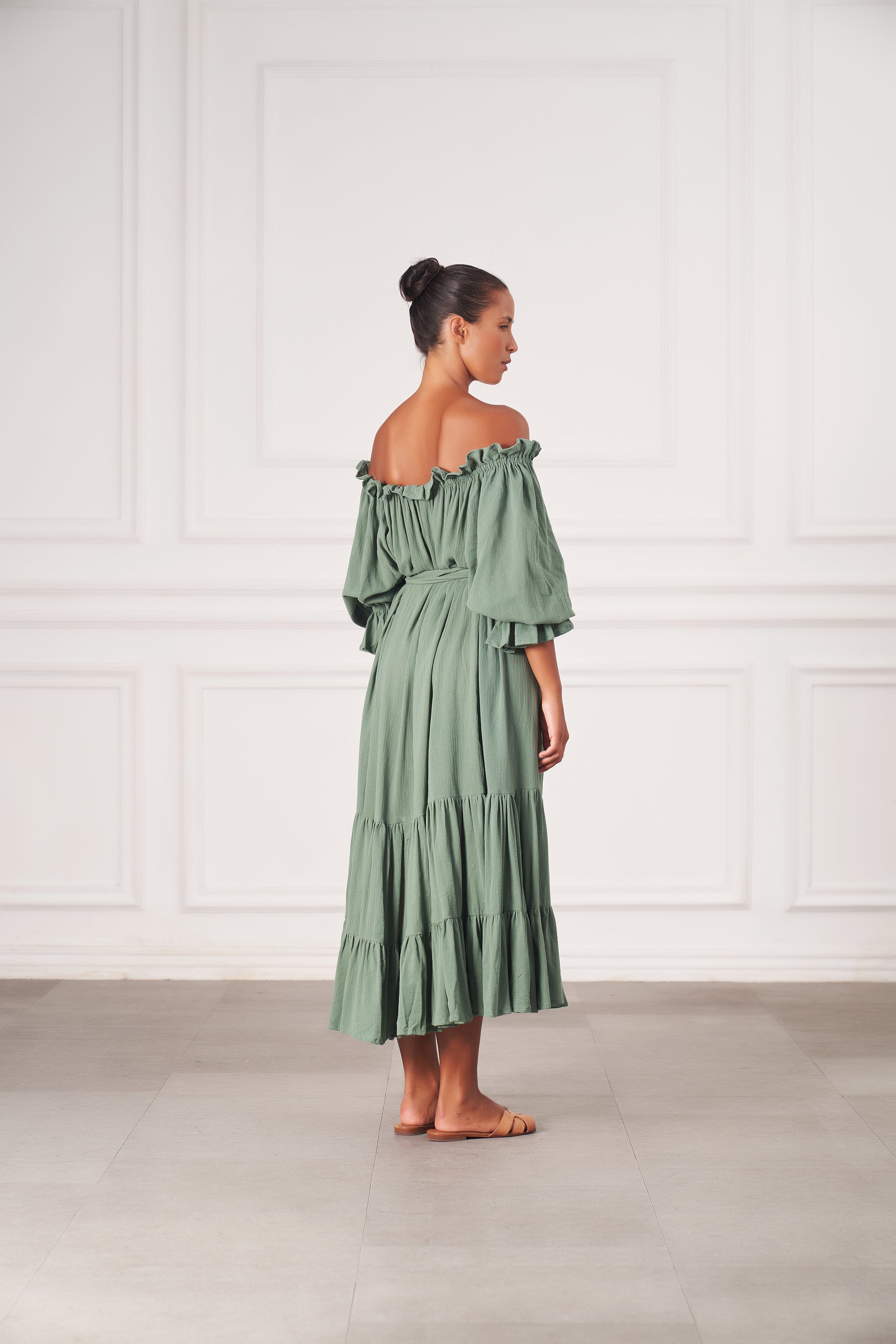 Emmaline Gown | Olive