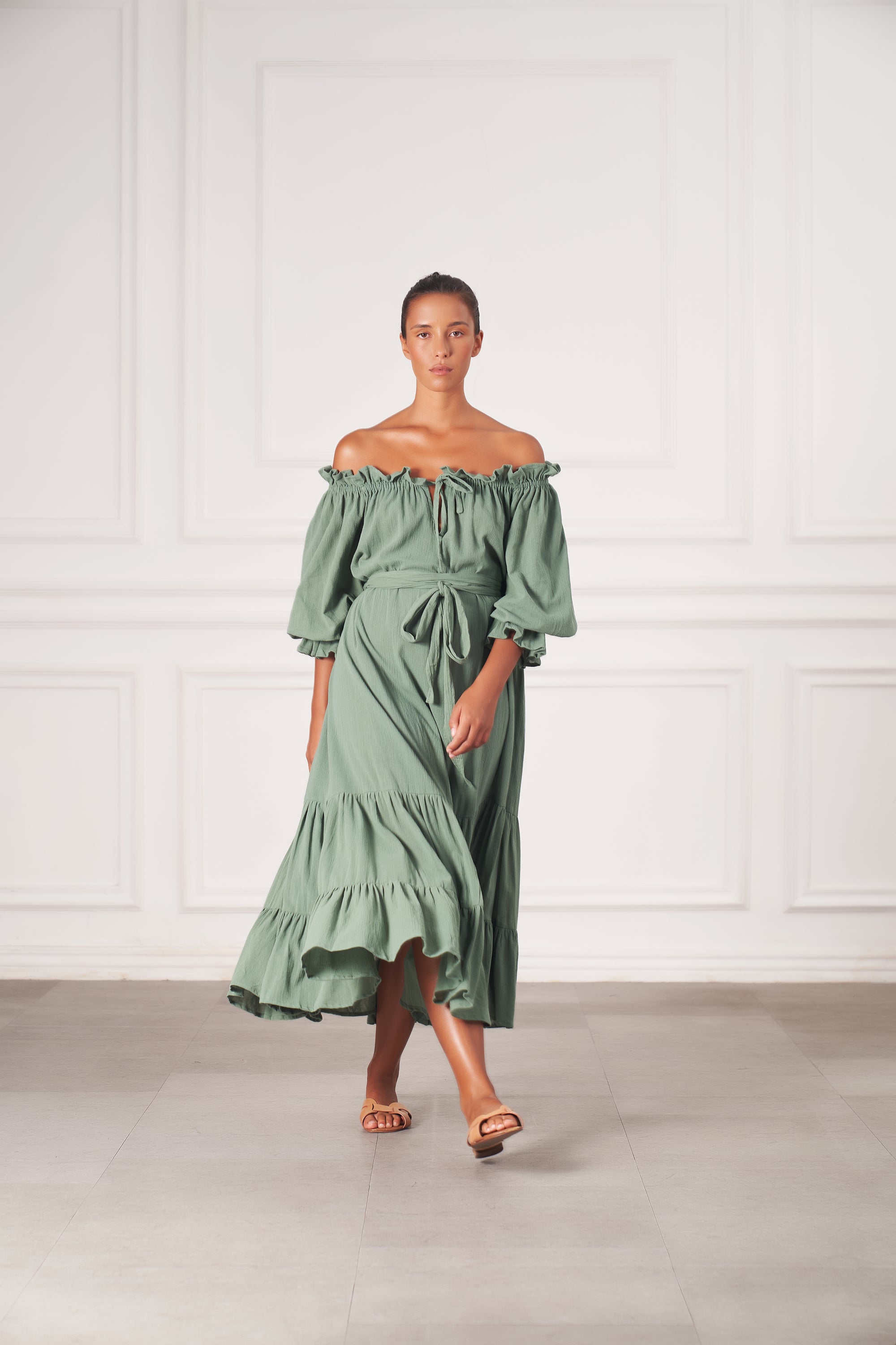 Emmaline Gown | Olive