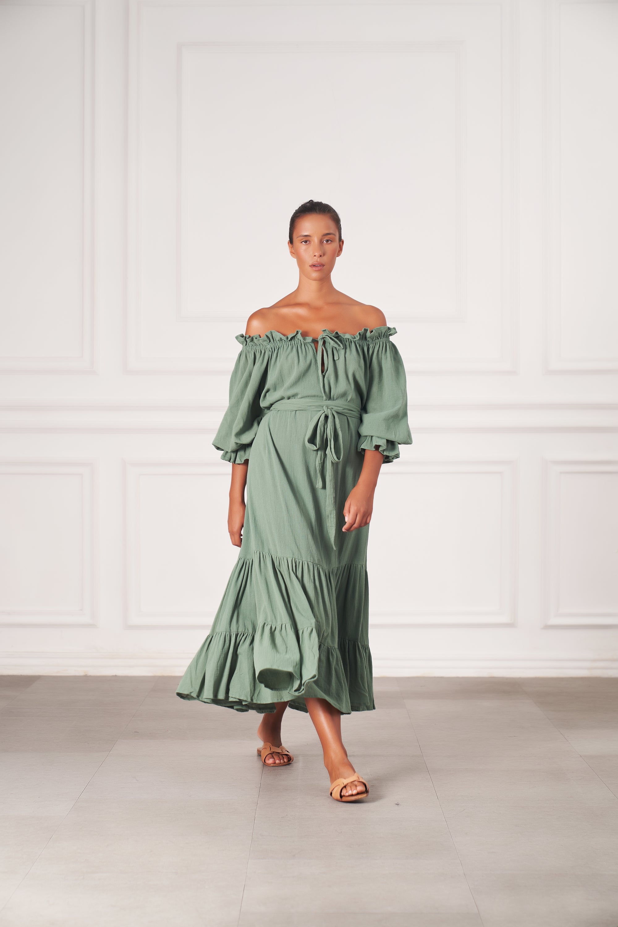 Emmaline Gown | Olive