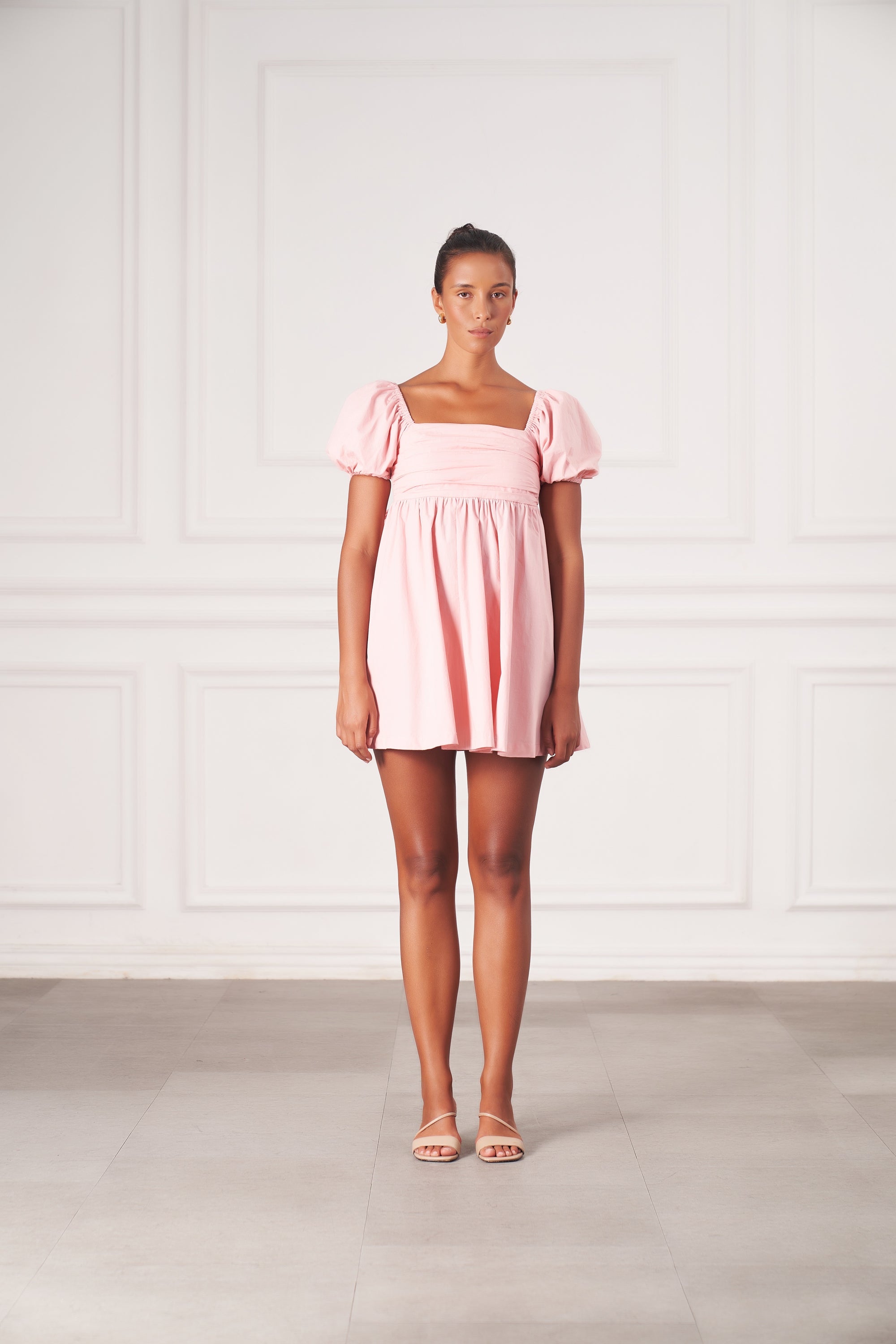 Grace Mini Dress | Powder Pink