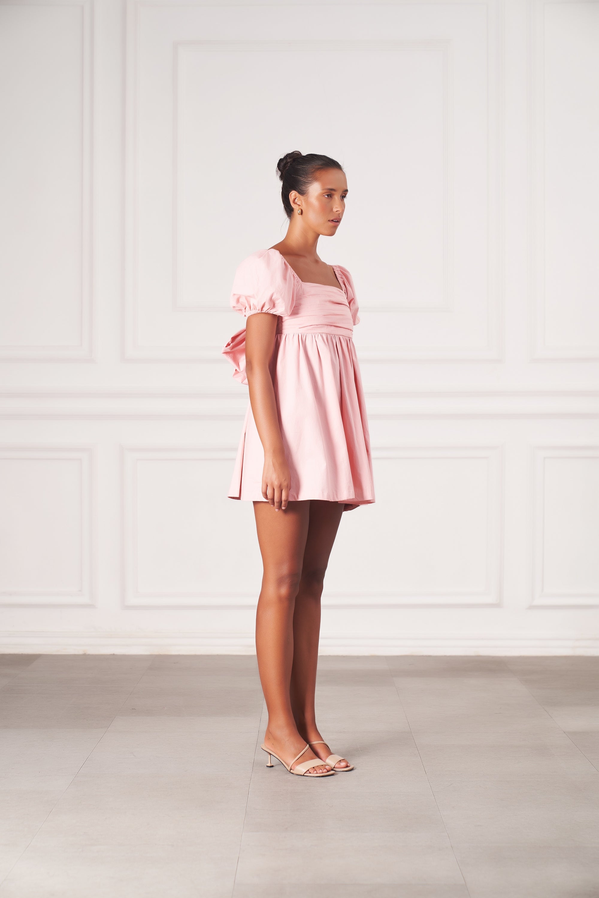 Grace Mini Dress | Powder Pink