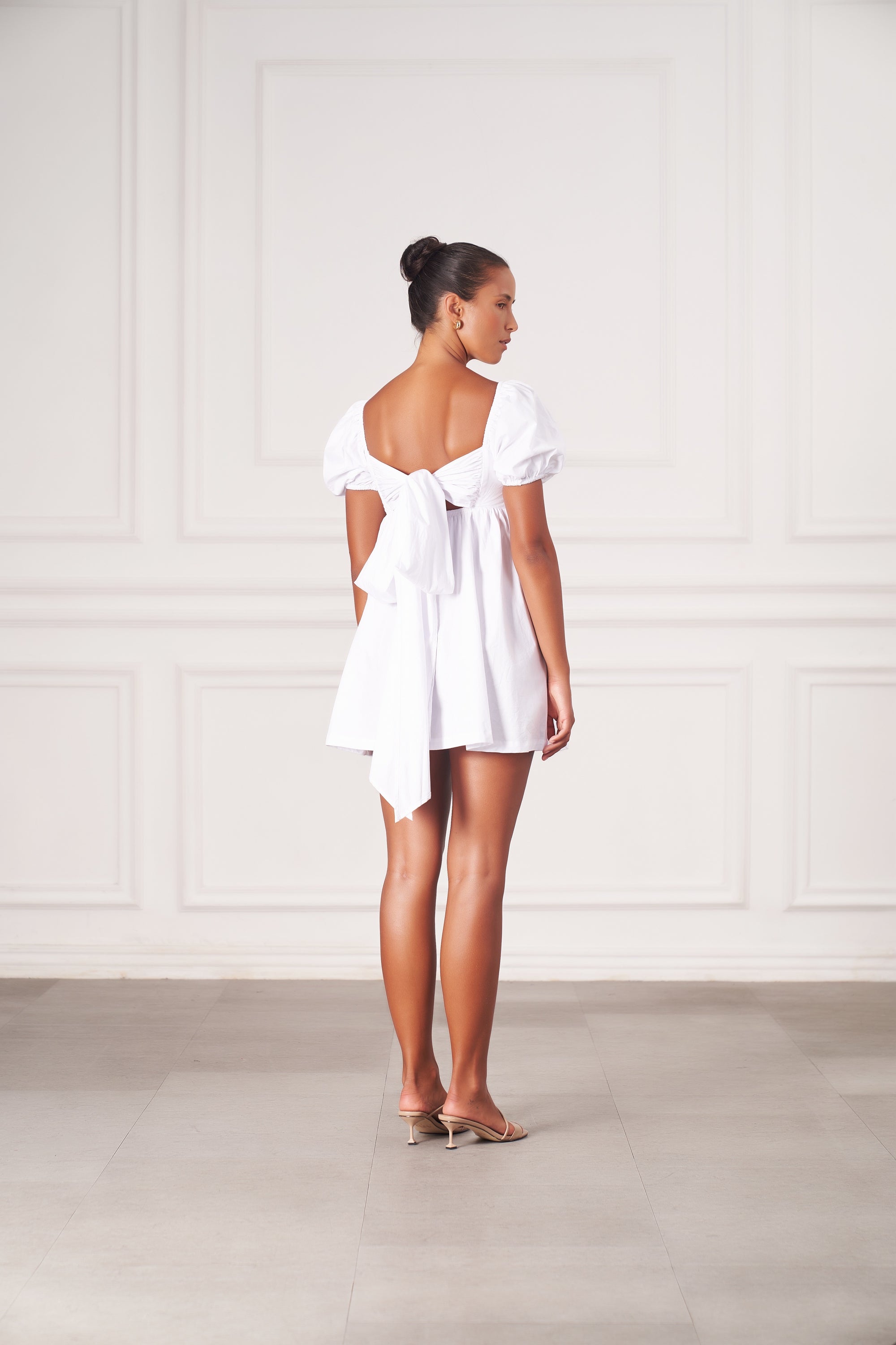 Grace Mini Dress | White