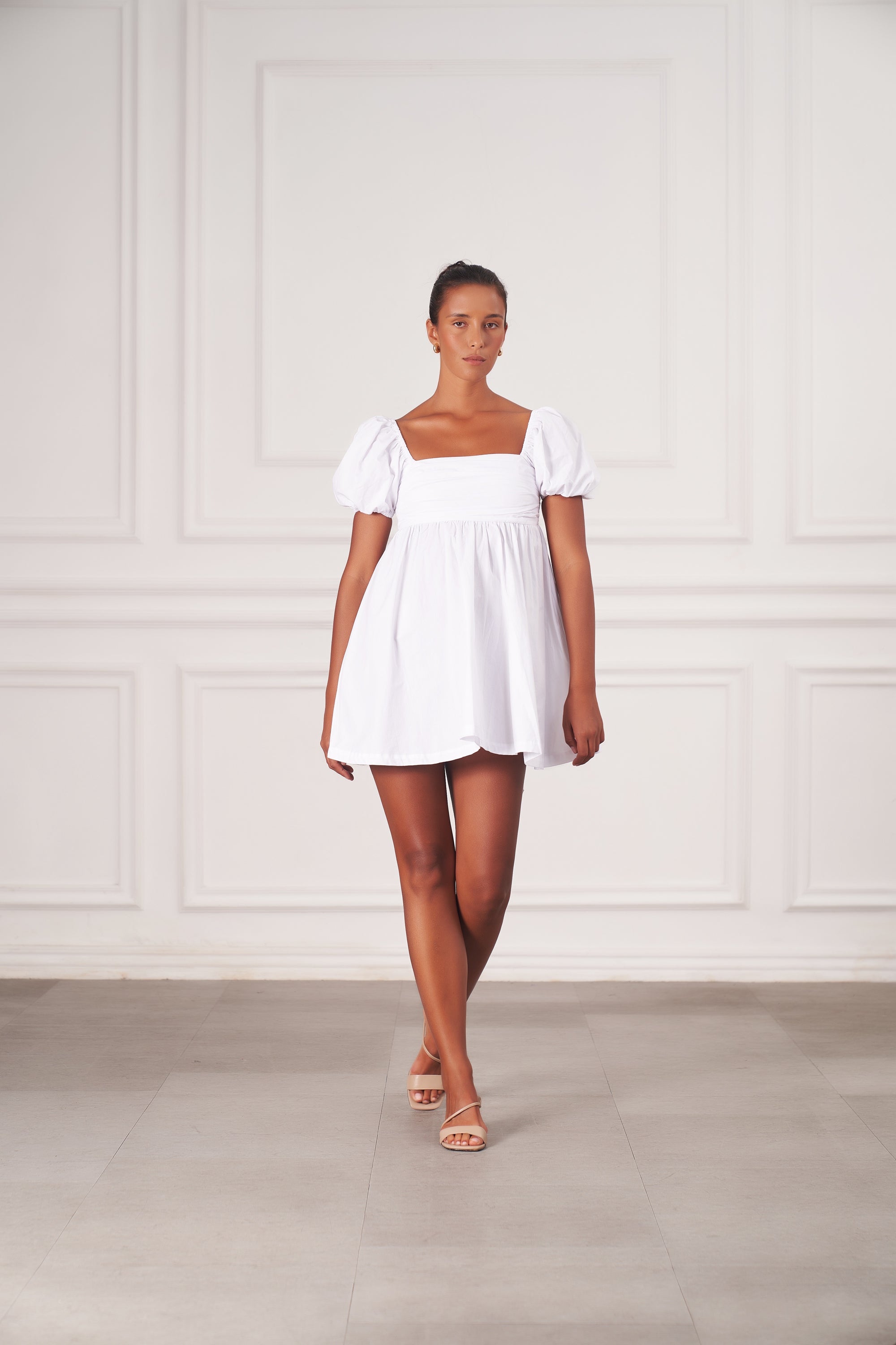 Grace Mini Dress | White