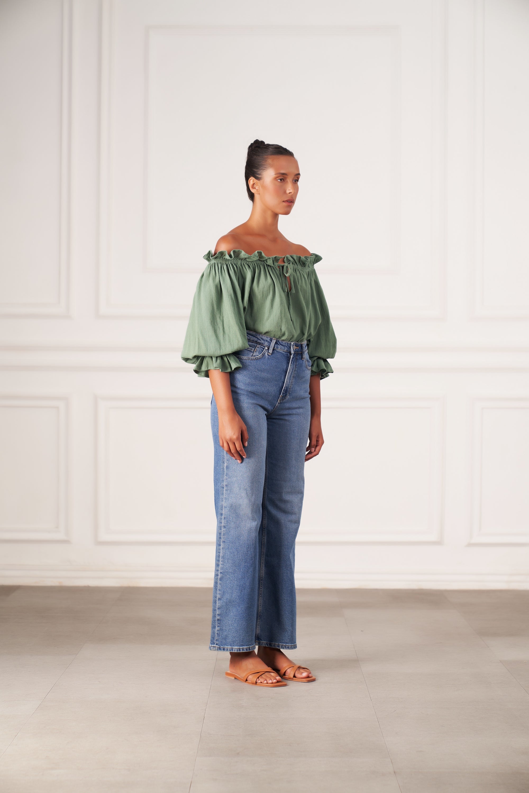 Emmaline Blouse | Olive