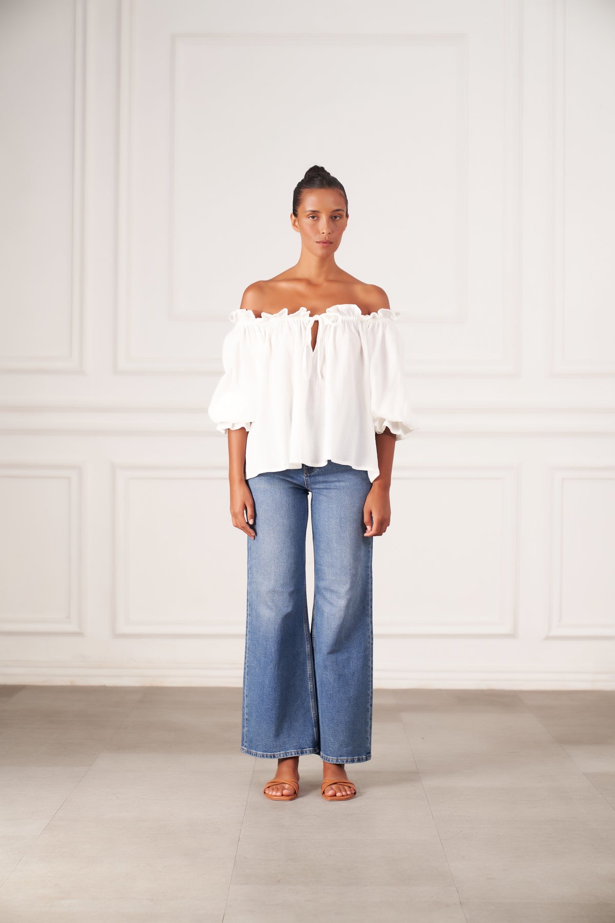 Emmaline Blouse | White
