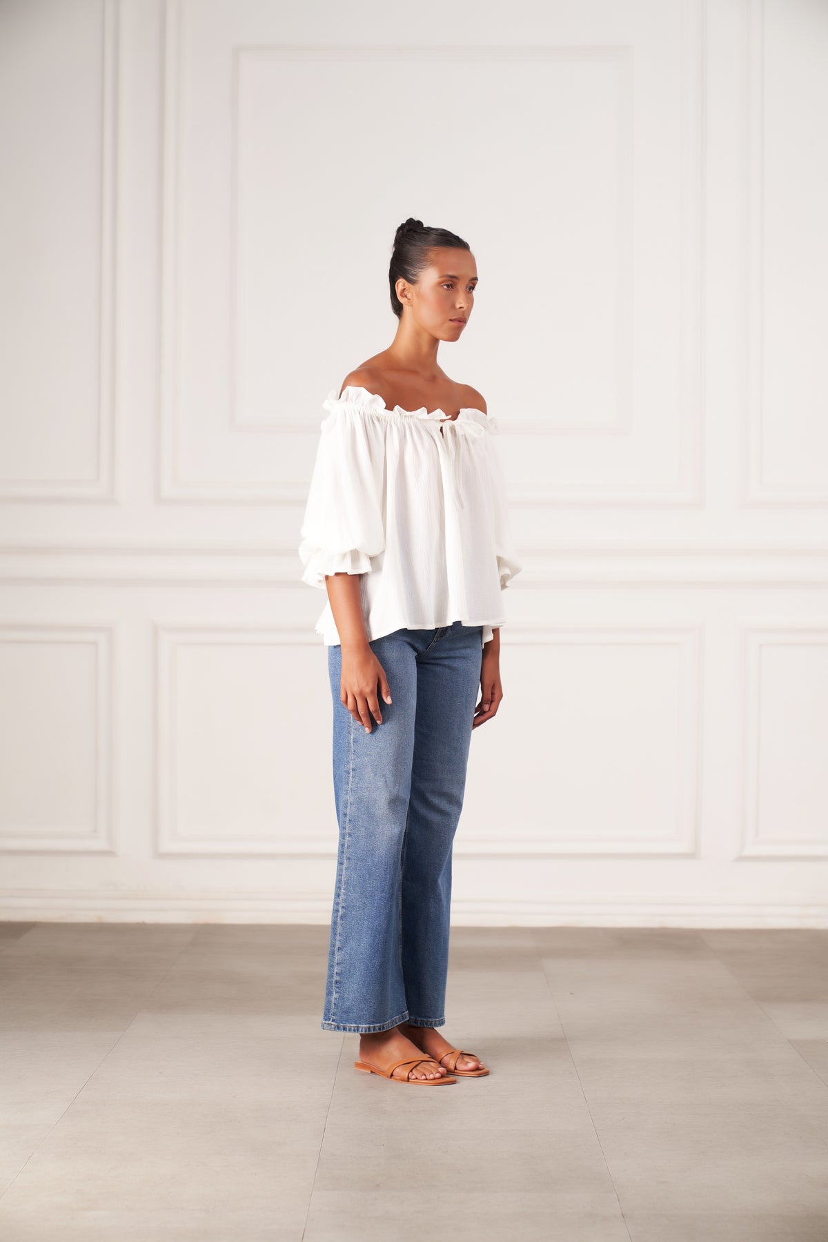 Emmaline Blouse | White