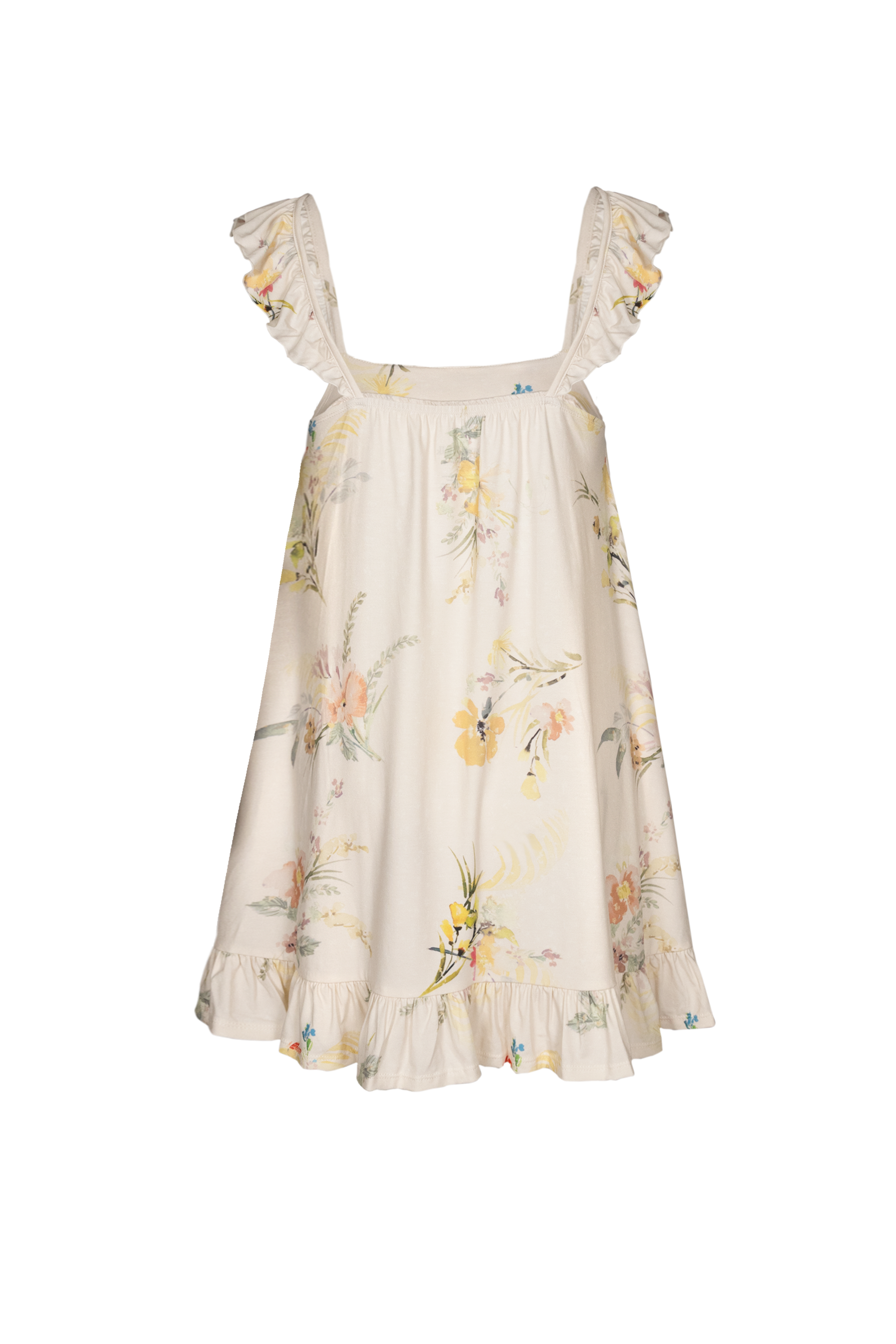 Celine Mini Dress | Secret Garden Vanilla HAZEL & FOLK Celine Mini Dress | Secret Garden Vanilla HAZEL & FOLK