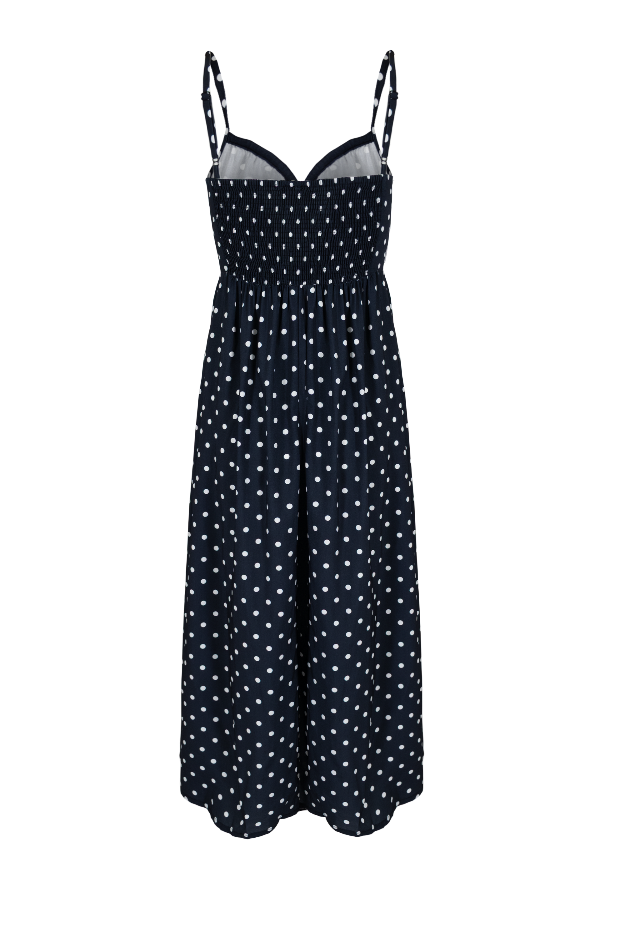 Carolyn Maxi Dress | Midnight Polka Dot