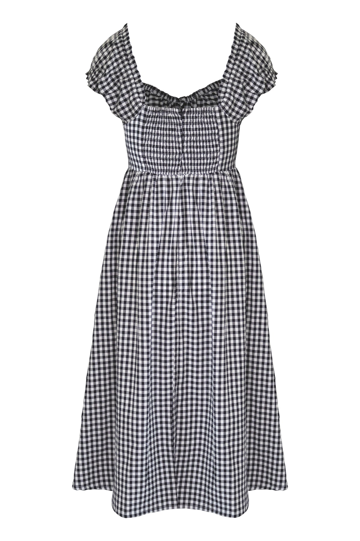 Selena Midi Dress | Gingham