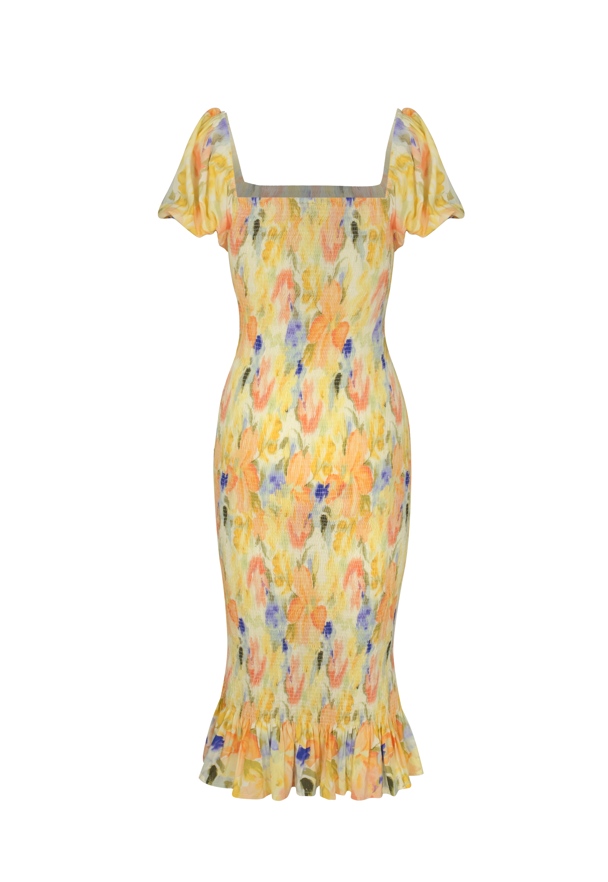 Brigitte Midi Dress | Midsummer Blooms