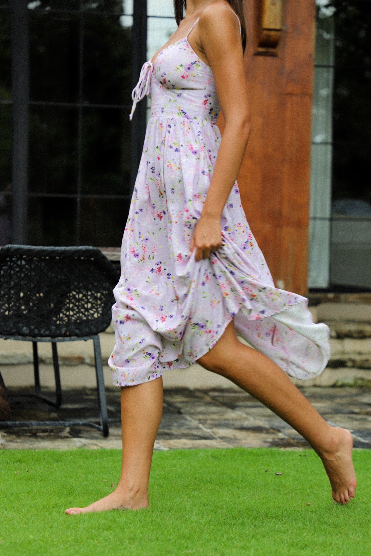 Carolyn Maxi Dress | Lavender Floral