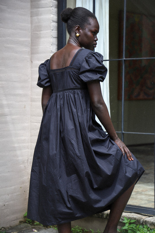 Florence Midi Dress | Black