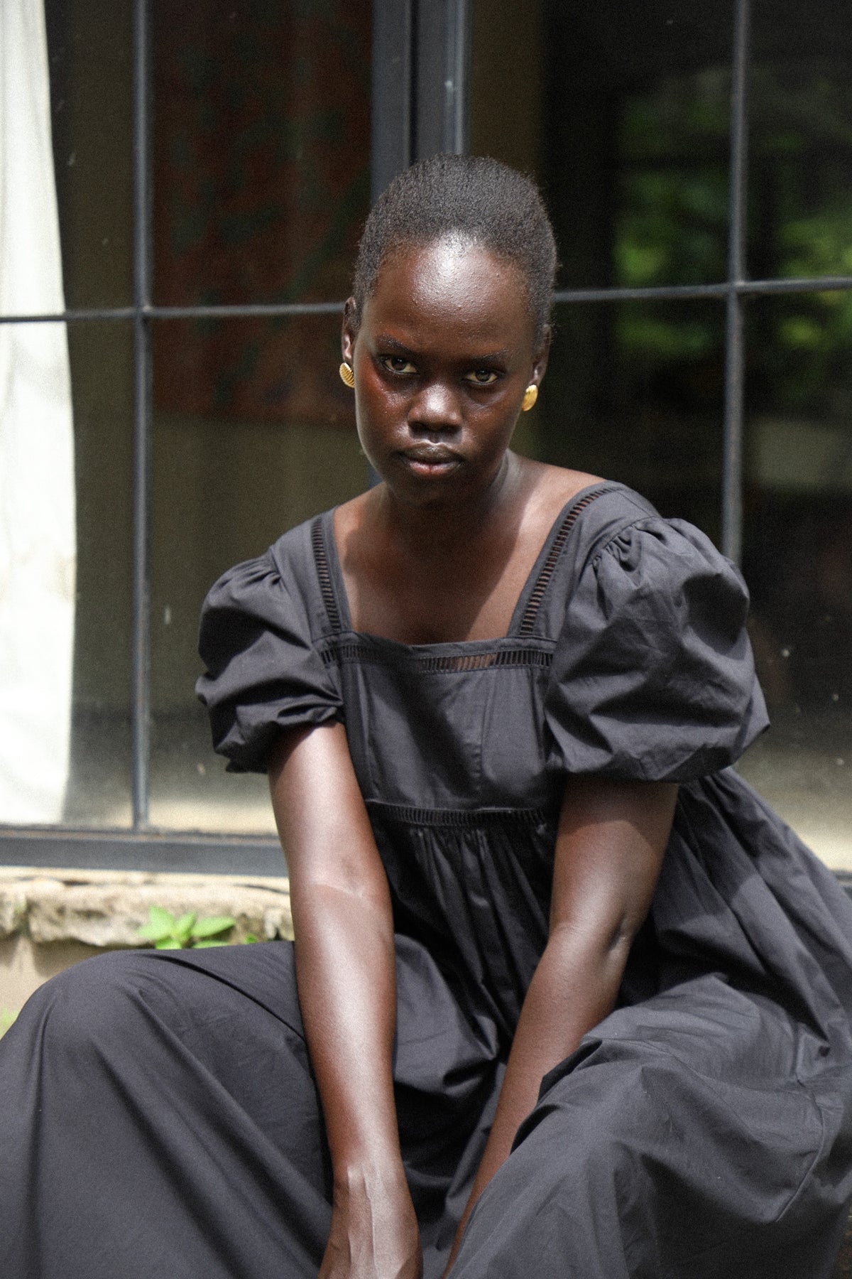 Florence Midi Dress | Black