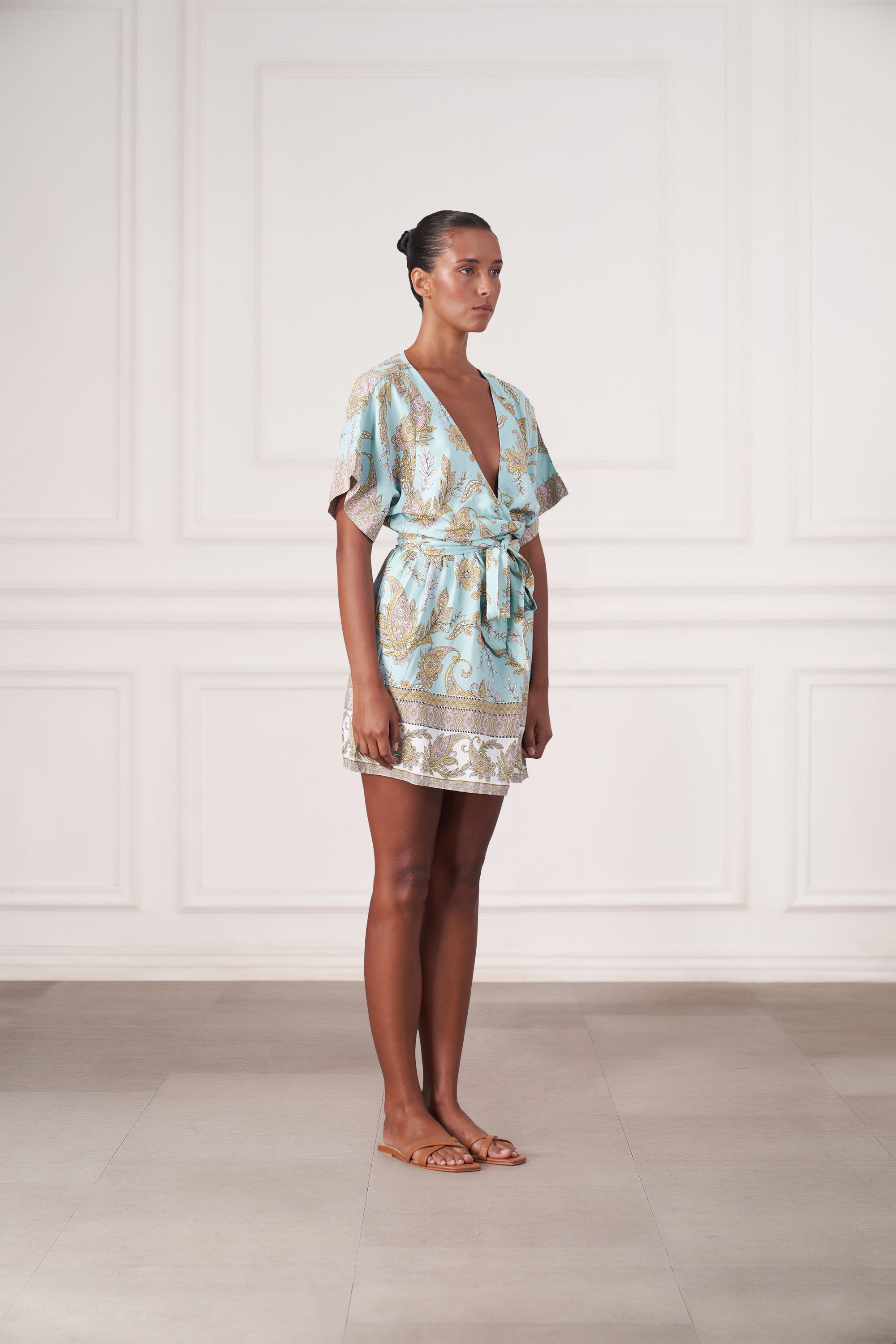 Melody Mini Dress | Amalfi Paisley