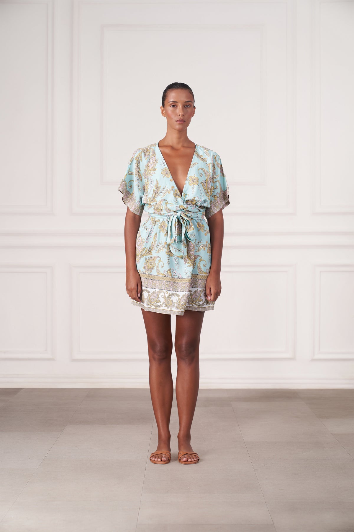 Melody Mini Dress | Amalfi Paisley