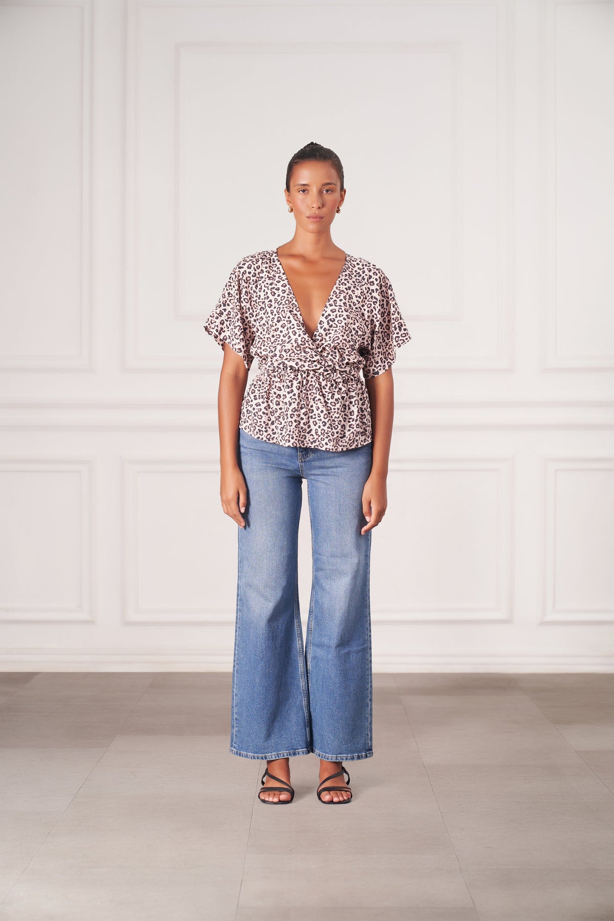 Melody Top | Snow Leopard