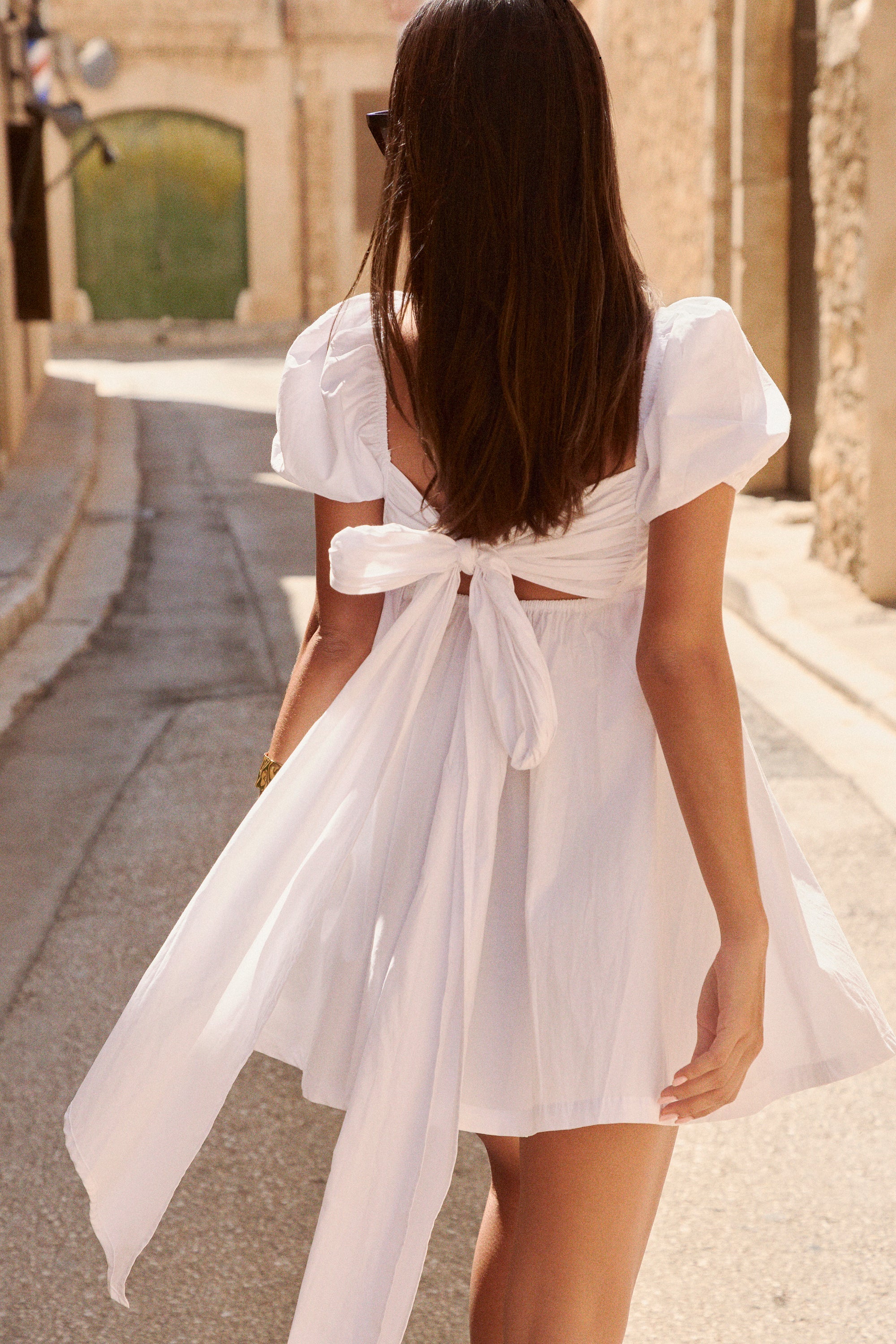 Grace Mini Dress | White