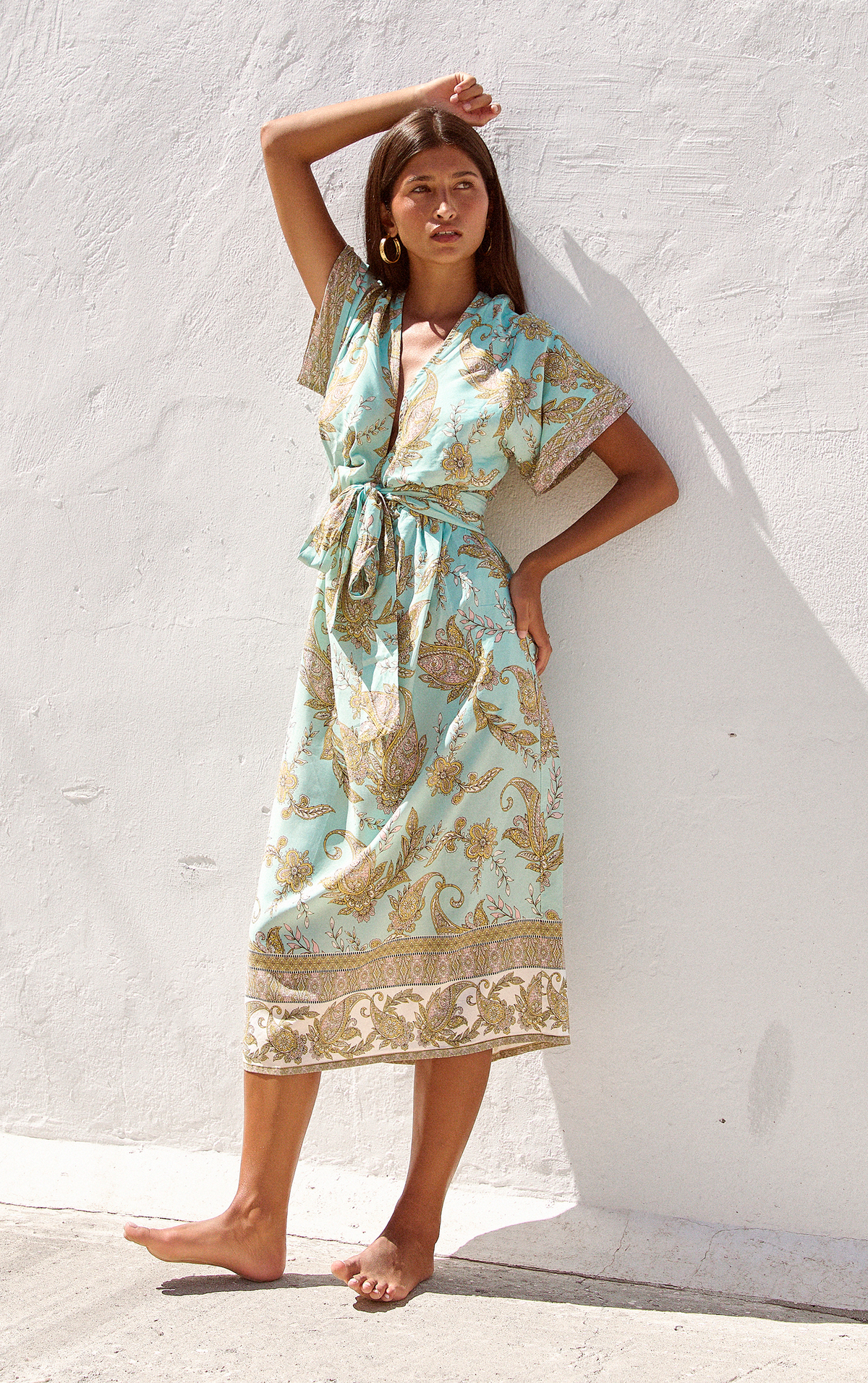 Melody Midi Dress | Amalfi Paisley