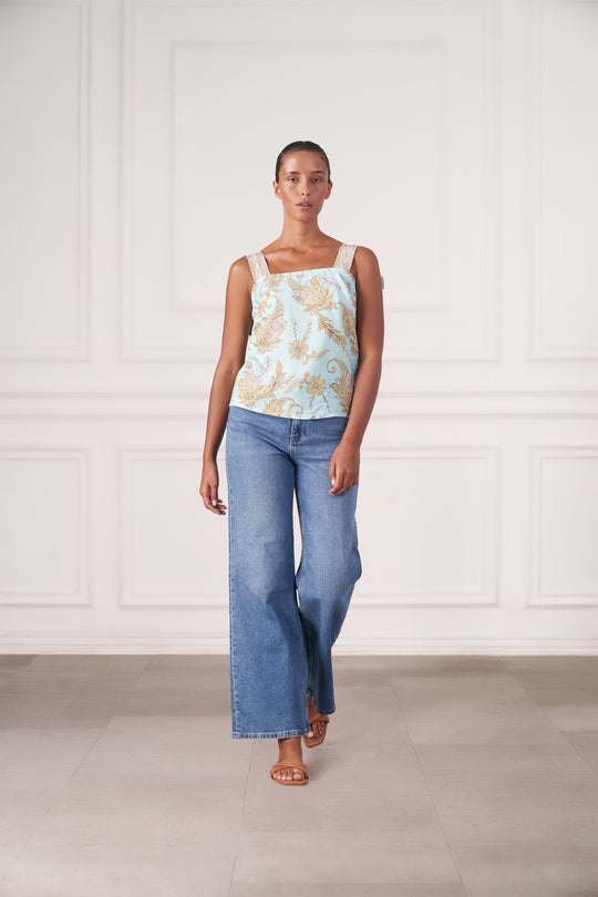 Stella Top | Amalfi Paisley