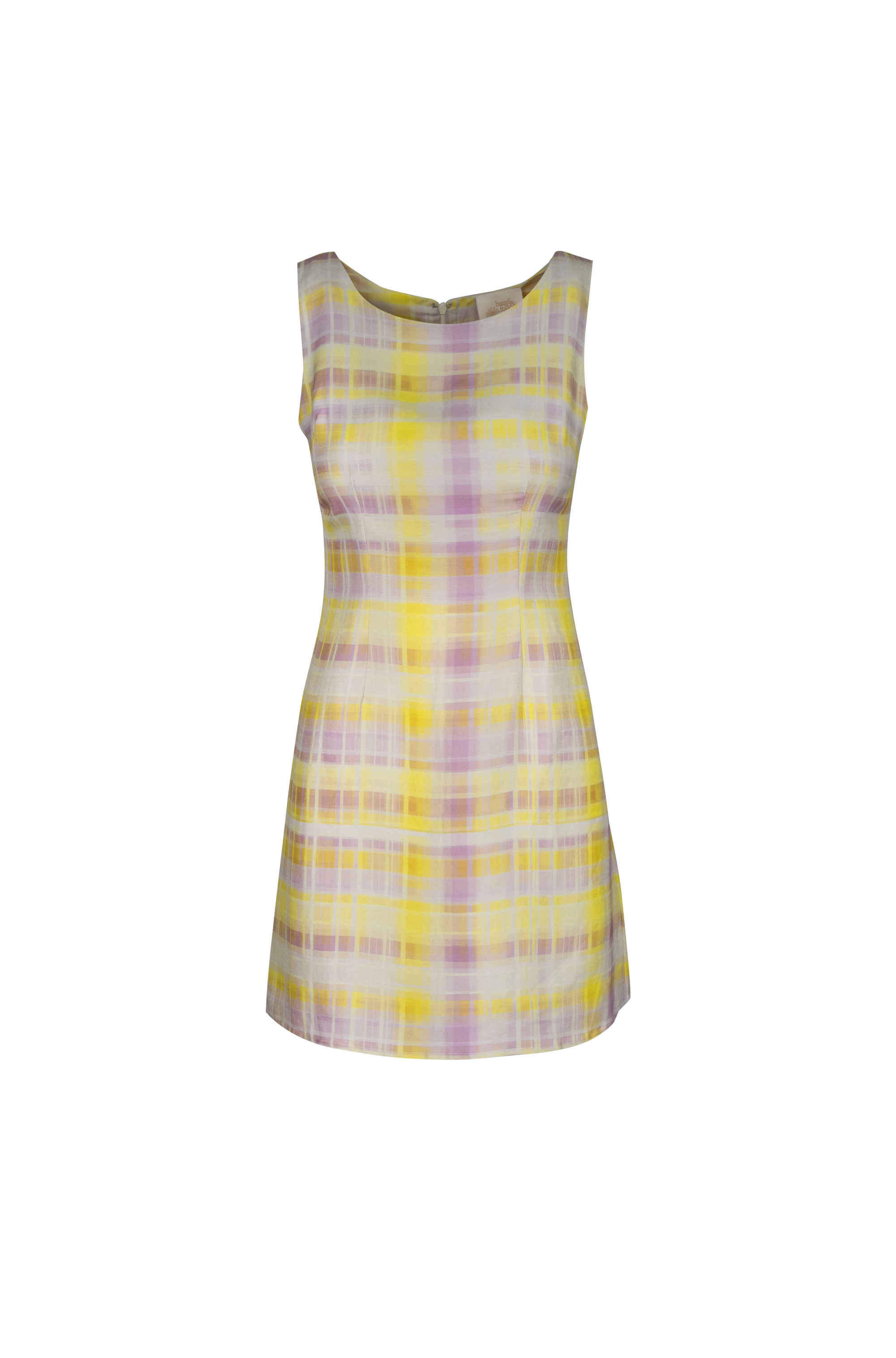 Sorrento Mini Dress | Pink Plaid