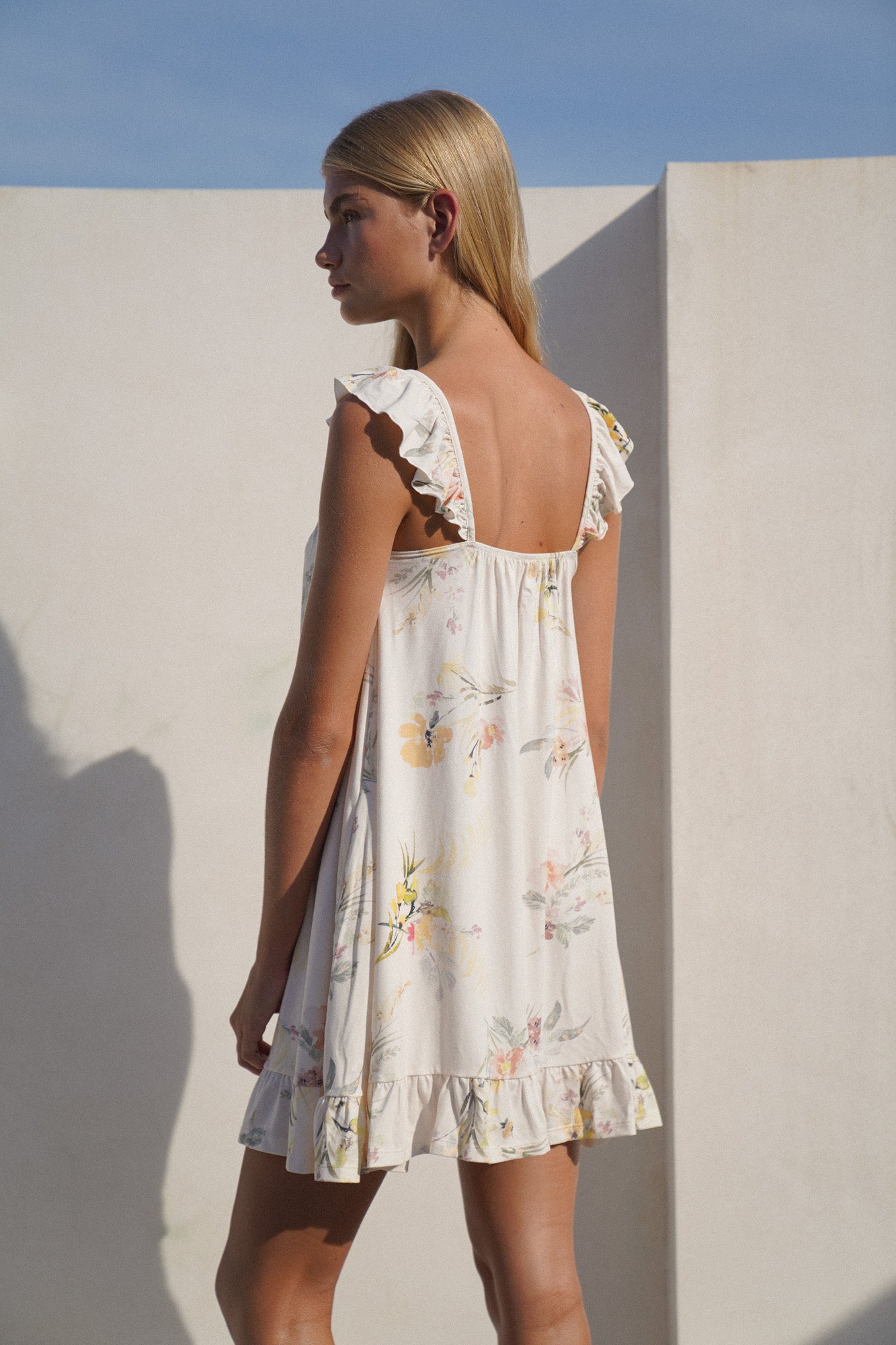 Celine Mini Dress | Secret Garden Vanilla