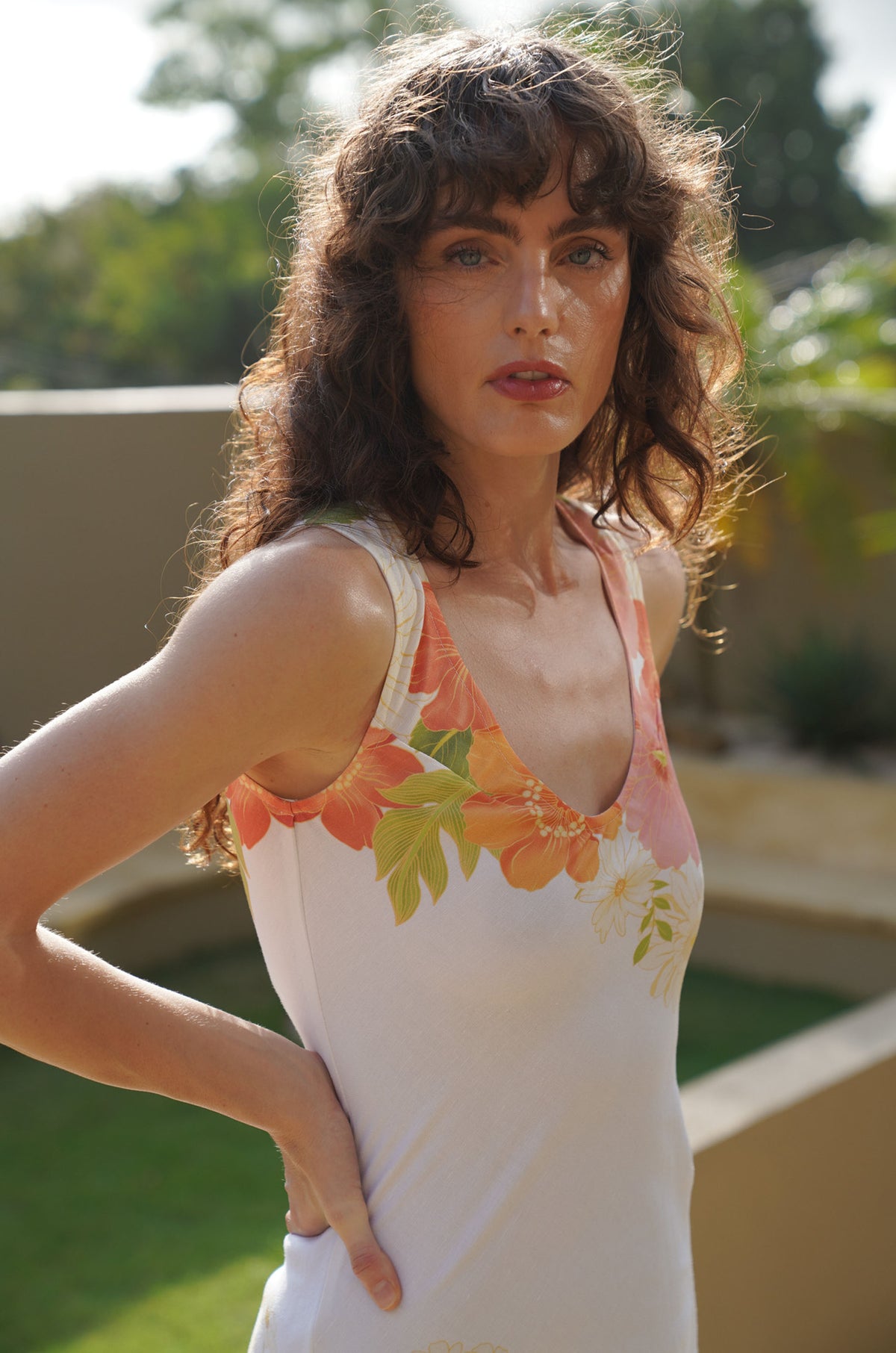 Claudia Midi Dress | Vintage Floral