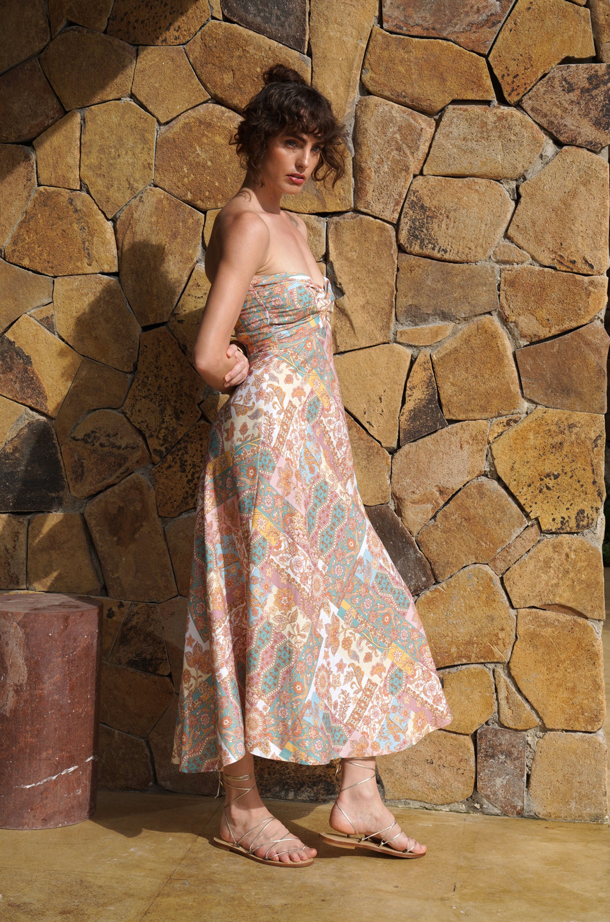 Sabine Midi Dress | Riviera