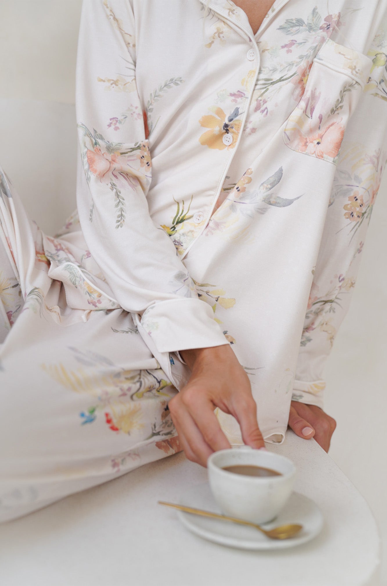 Francesca Sleep Set | Secret Garden Vanilla