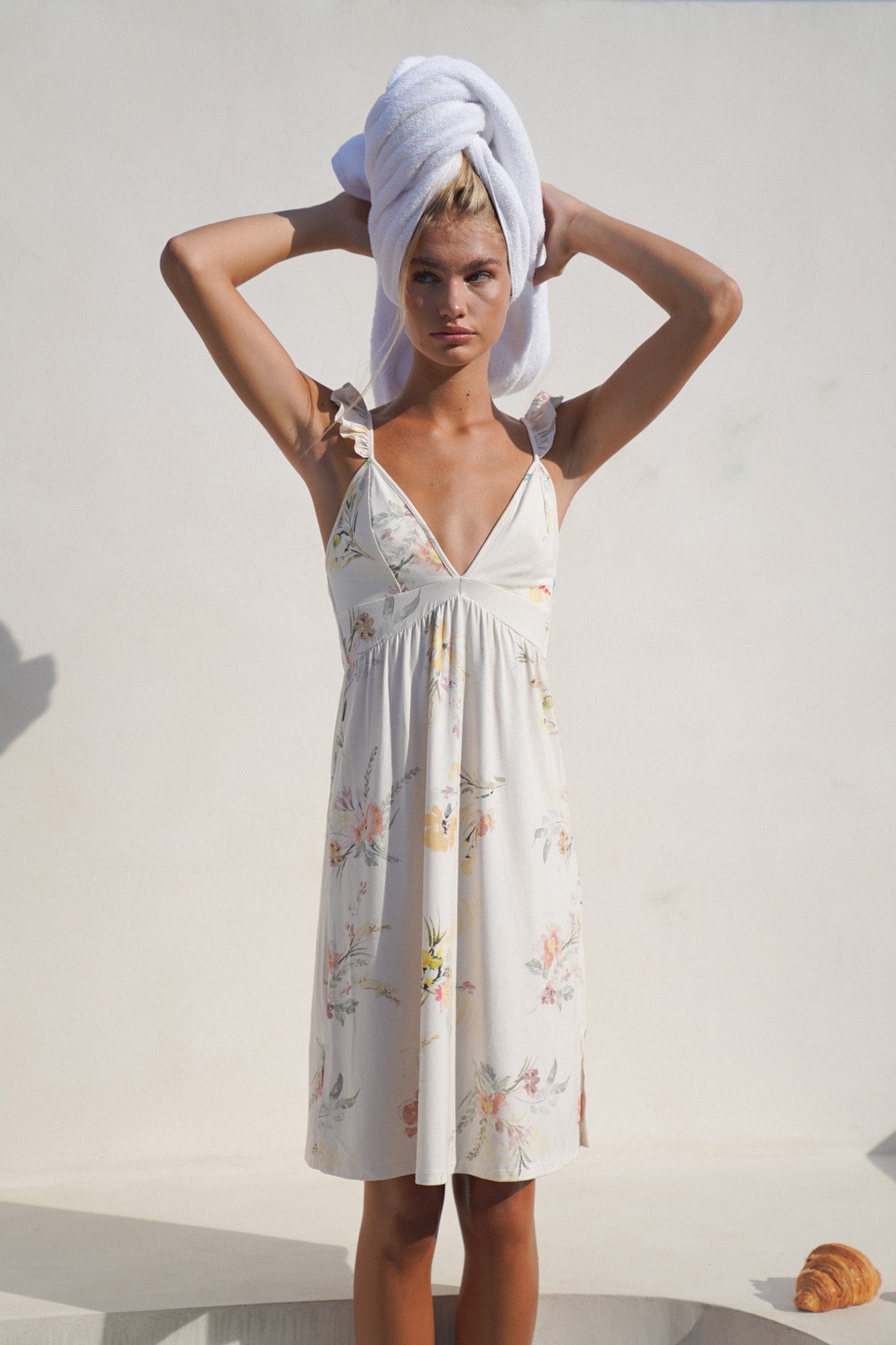 Sydney Slip Dress | Secret Garden Vanilla