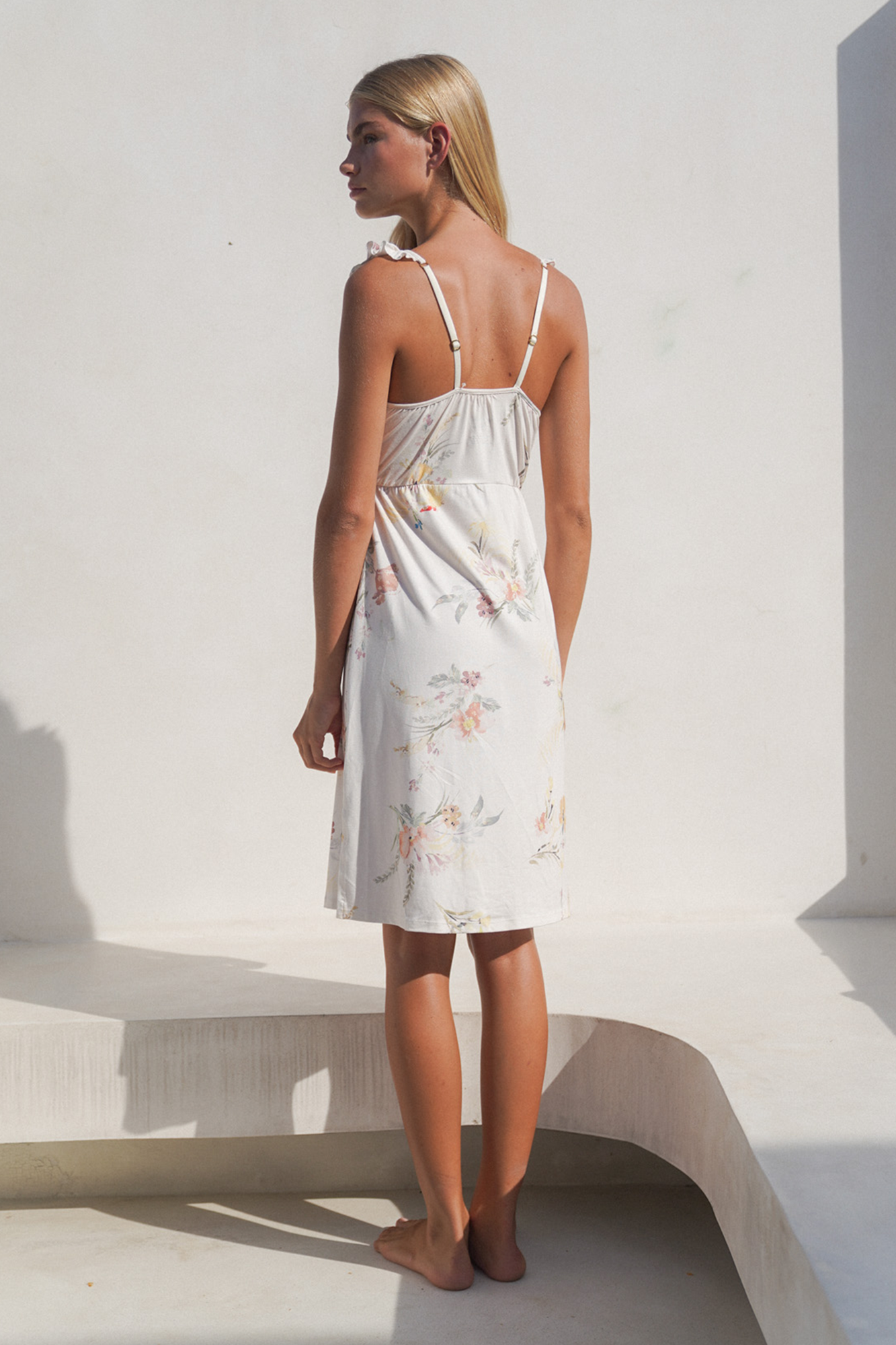 Sydney Slip Dress | Secret Garden Vanilla