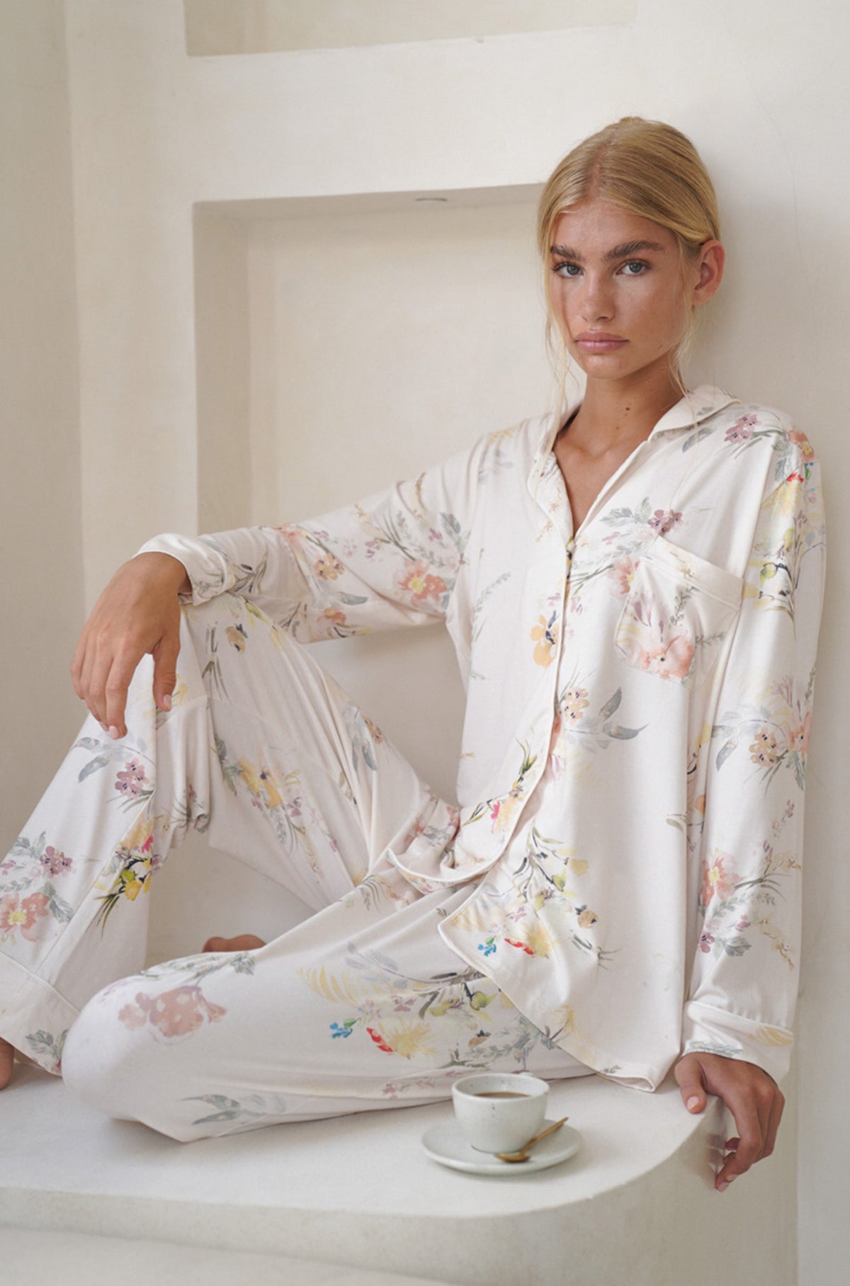 Francesca Sleep Set | Secret Garden Vanilla
