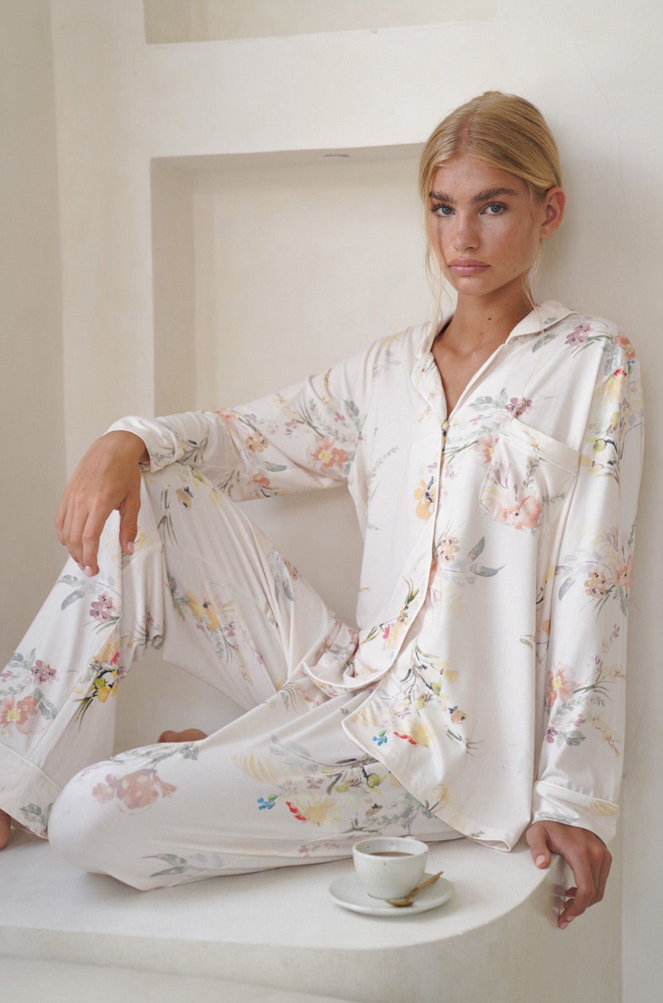 Francesca Sleep Set | Secret Garden Vanilla