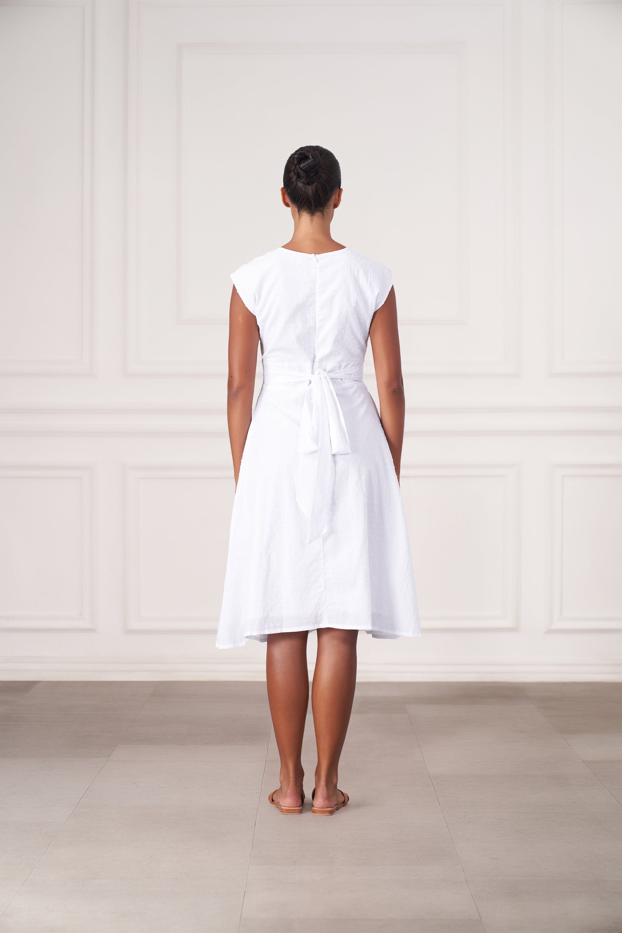 Valentina Midi Dress | White