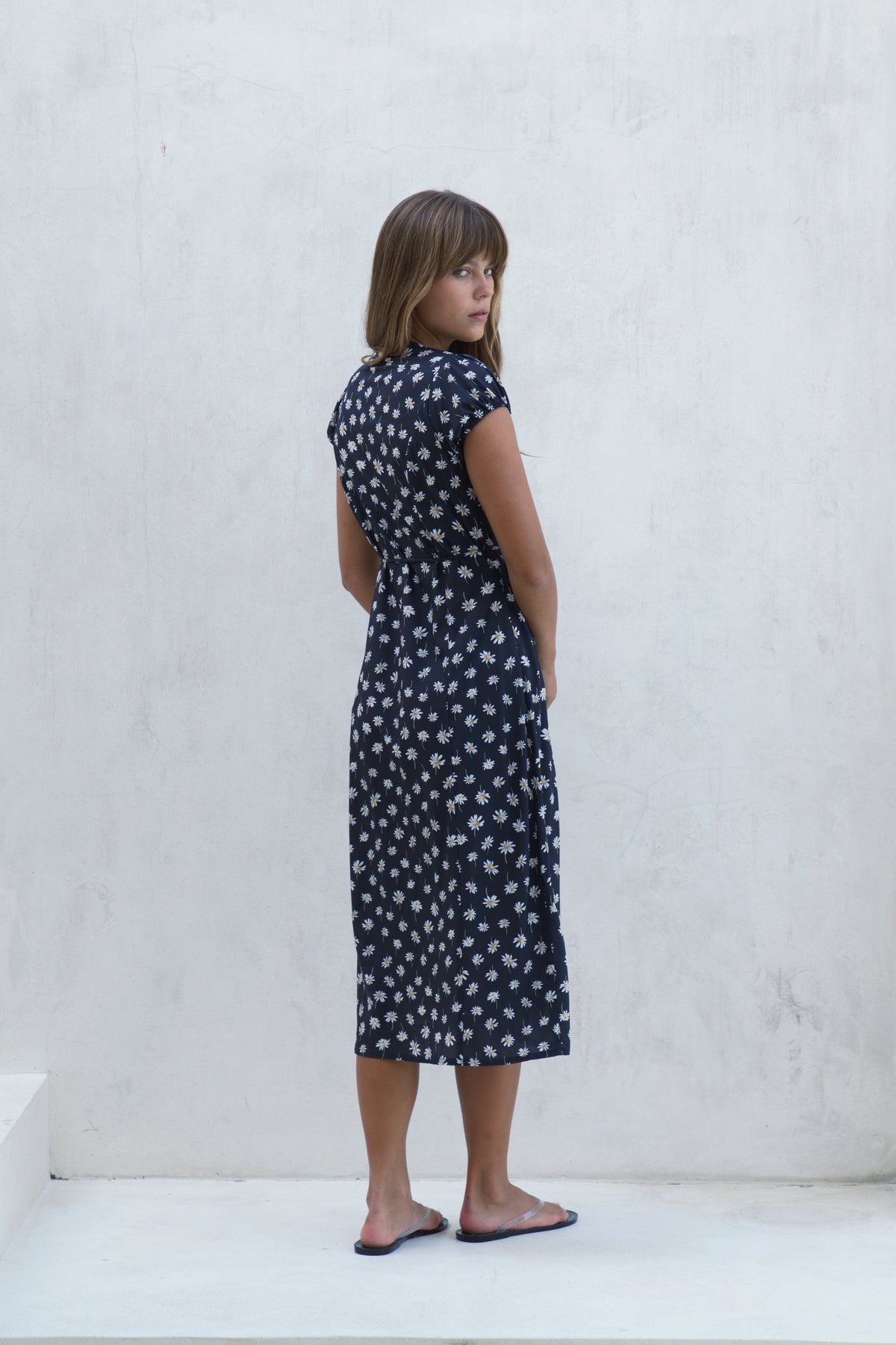 Alaia Midi Wrap Dress | Daisy