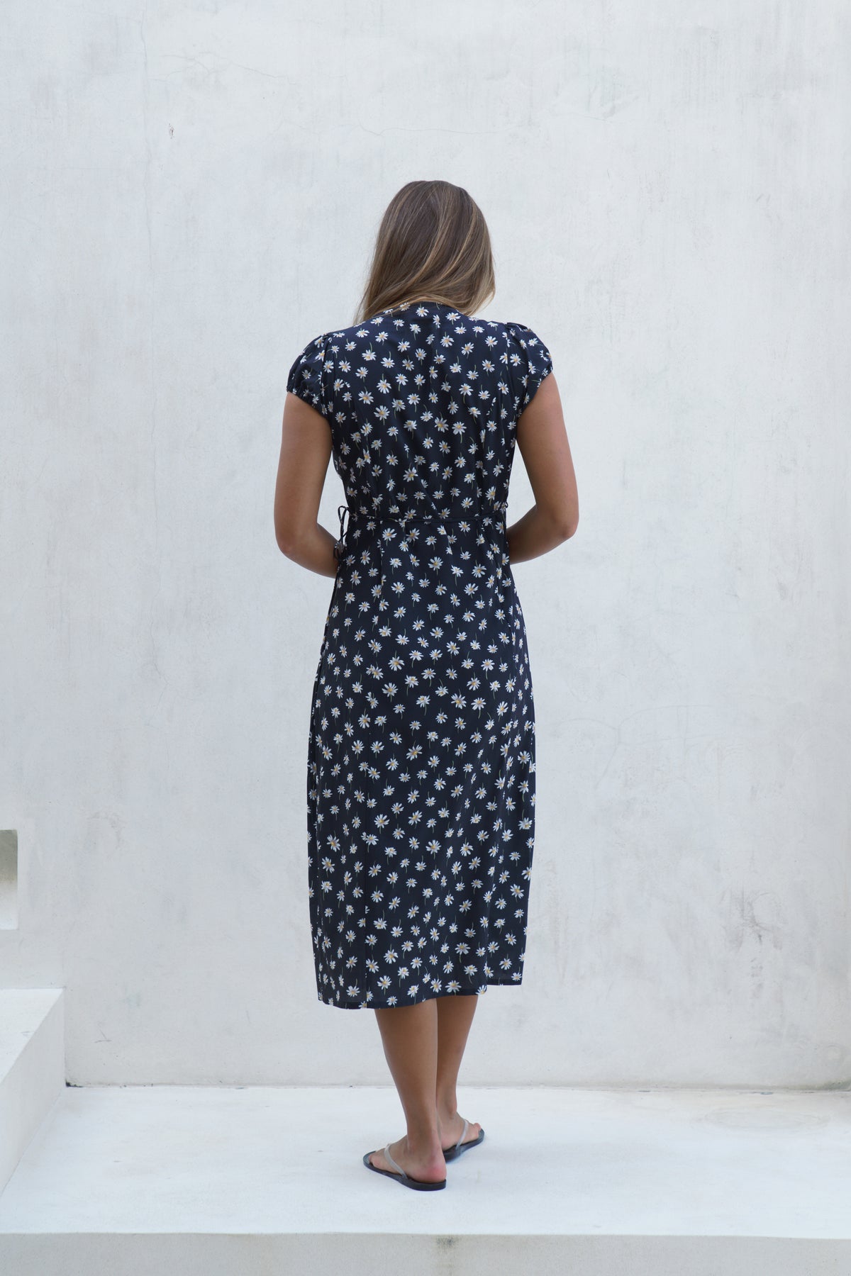 Alaia Midi Wrap Dress | Daisy