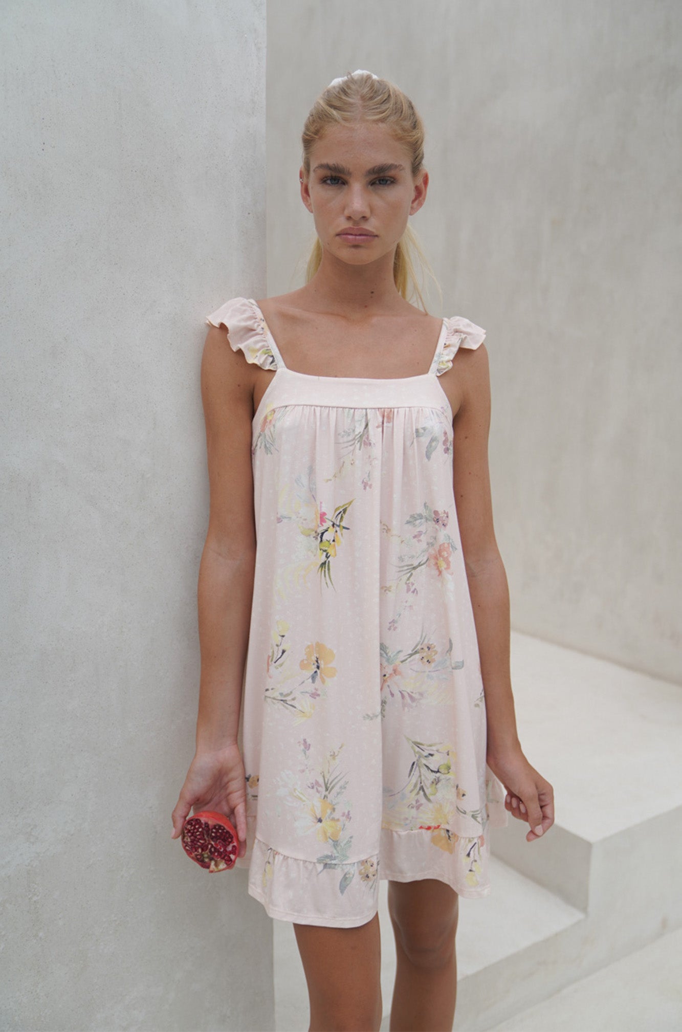 Celine Mini Dress | Secret Garden Blush