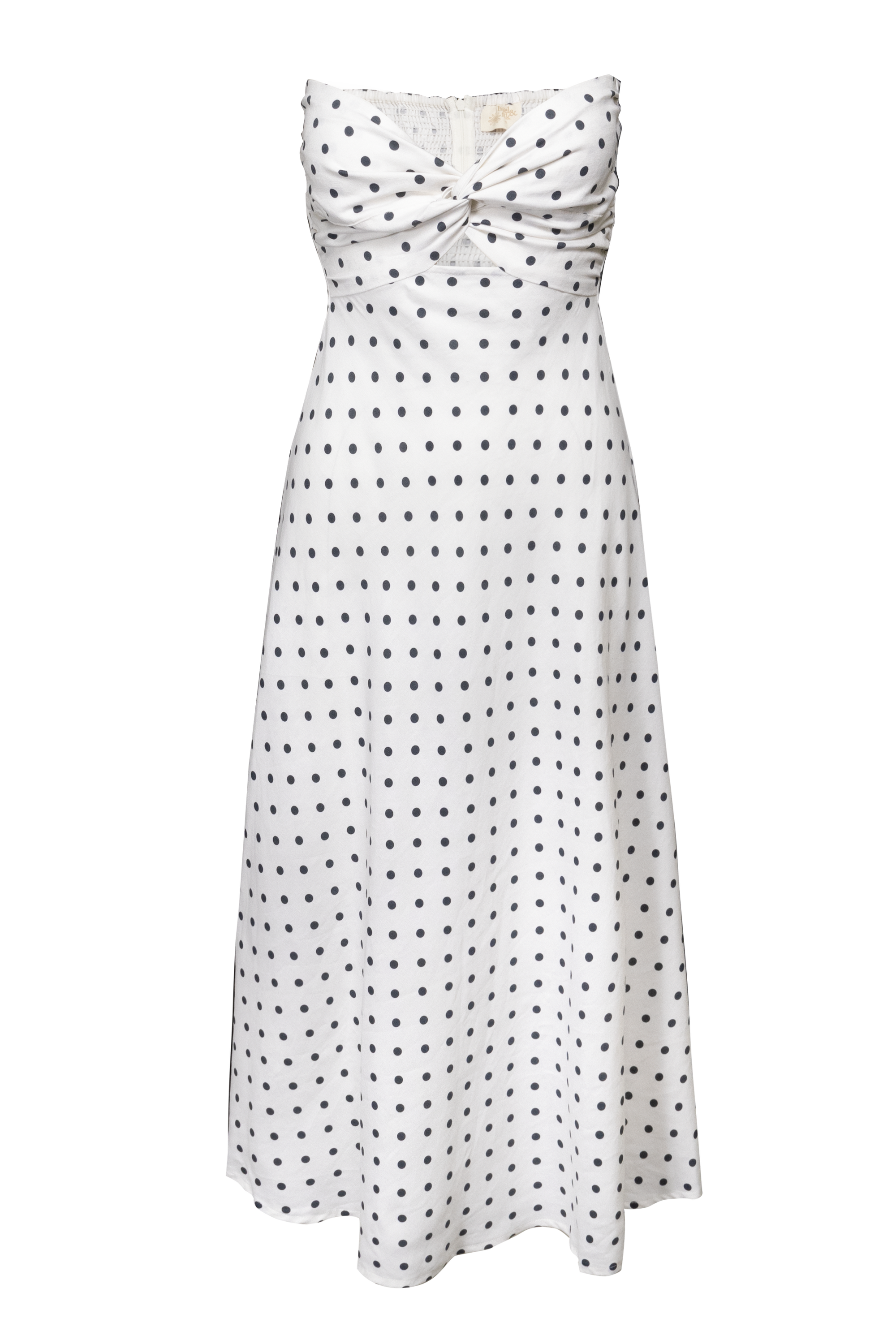Sabine Midi Dress | Holiday Polka Dot