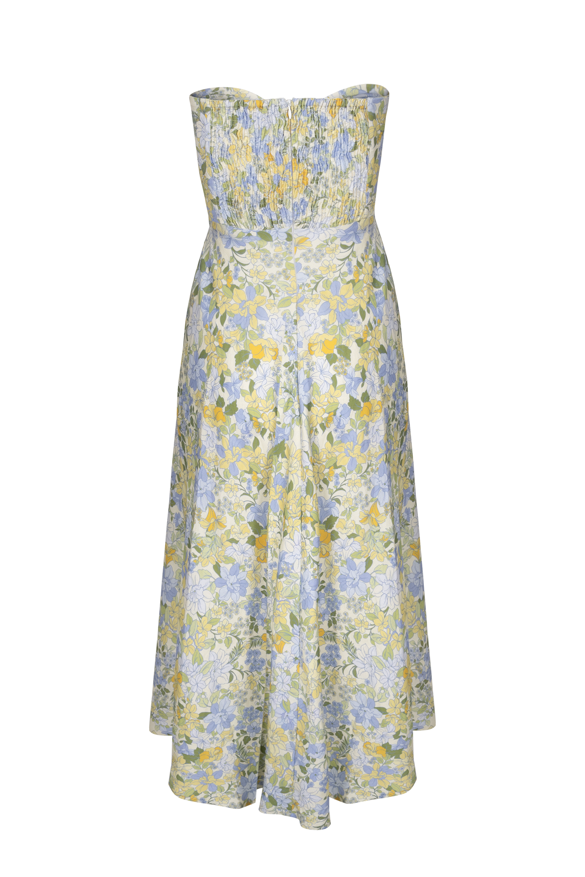 Sabine Midi Dress | Pastel Blooms