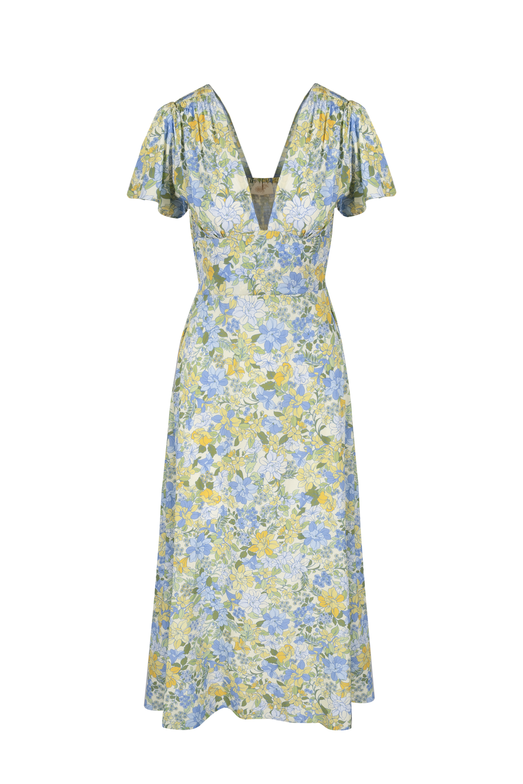 Margot Maxi Dress | Pastel Blooms
