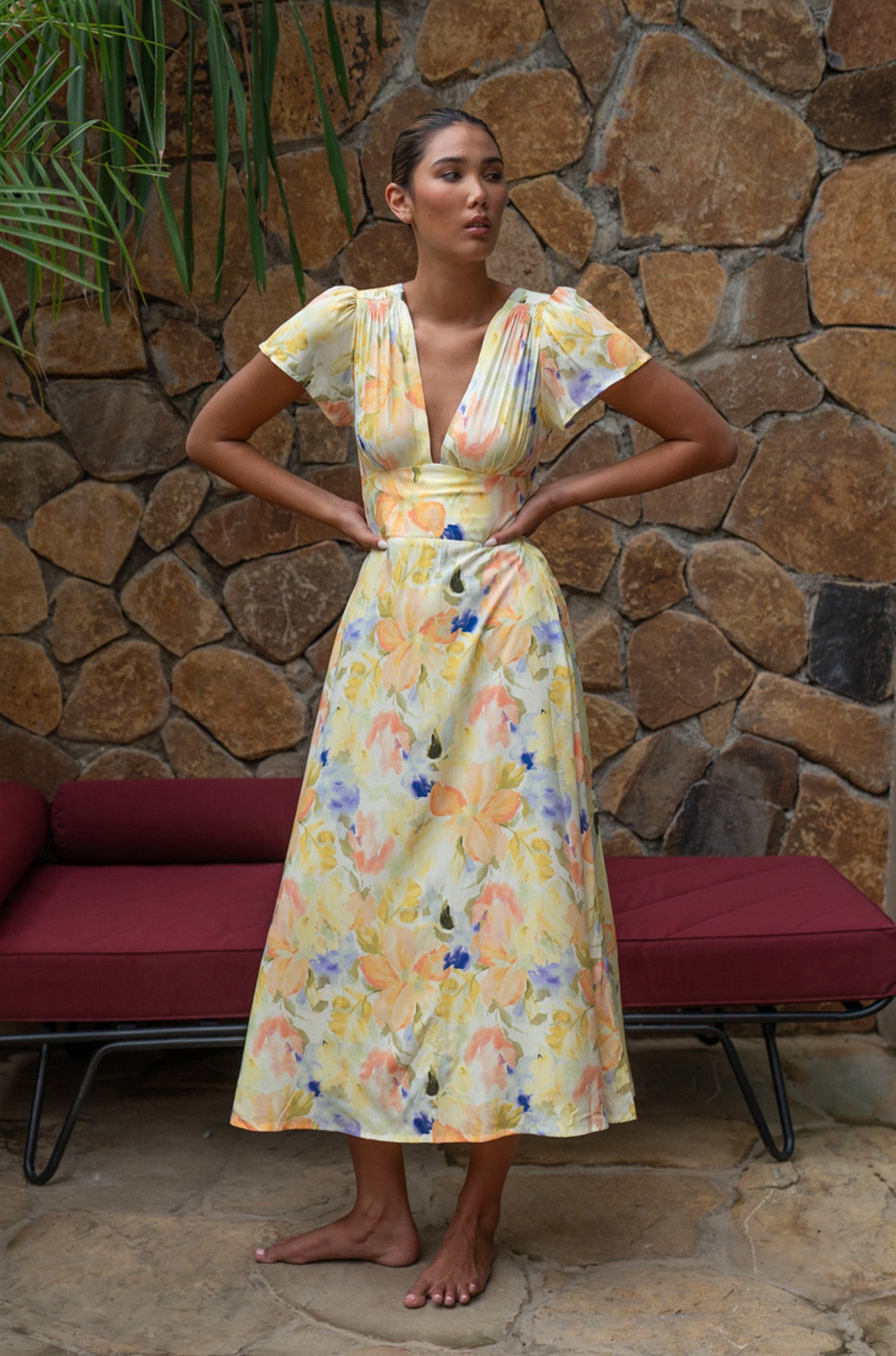 Margot Maxi Dress | Midsummer Blooms