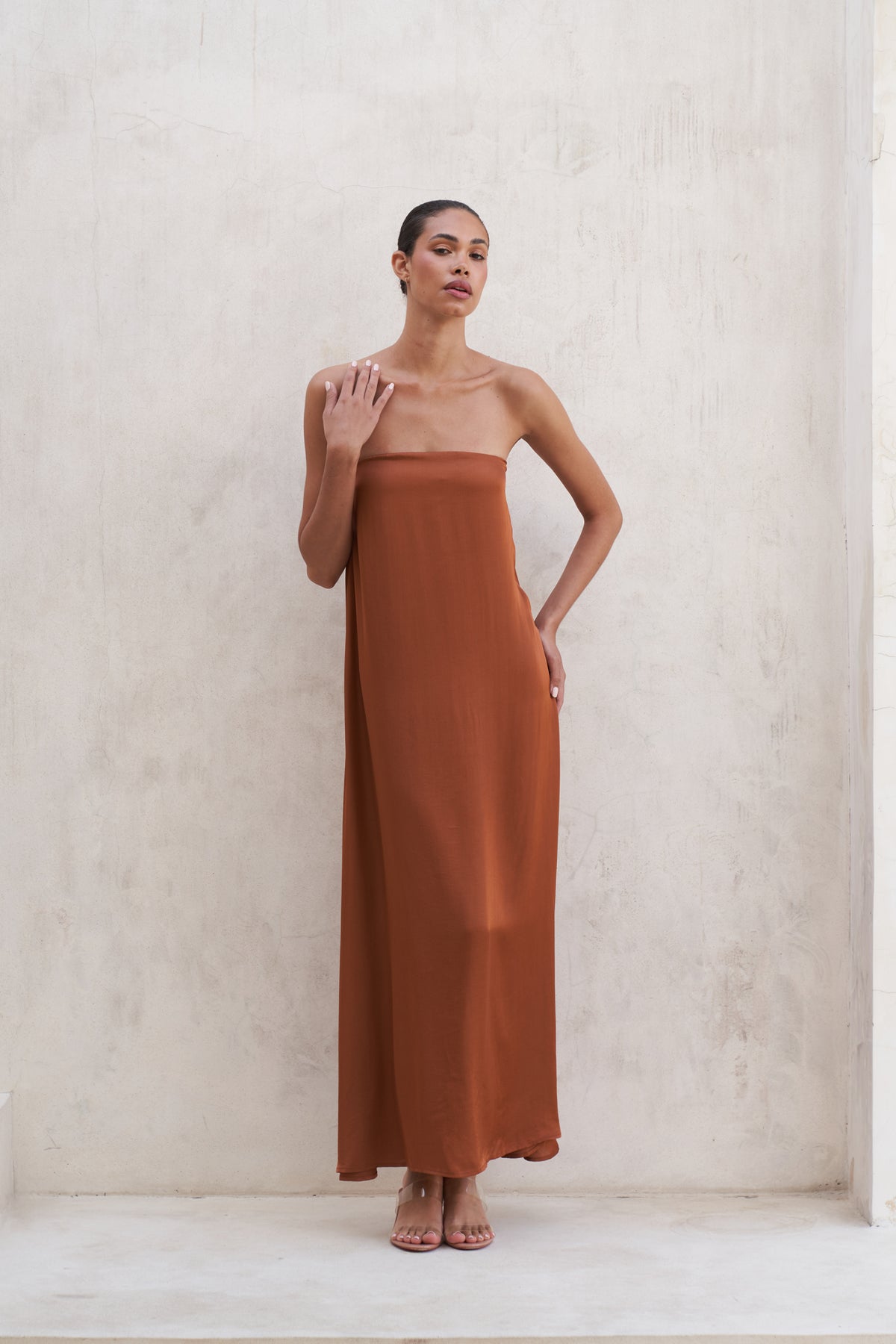 Aveline Maxi Dress | Cinnamon