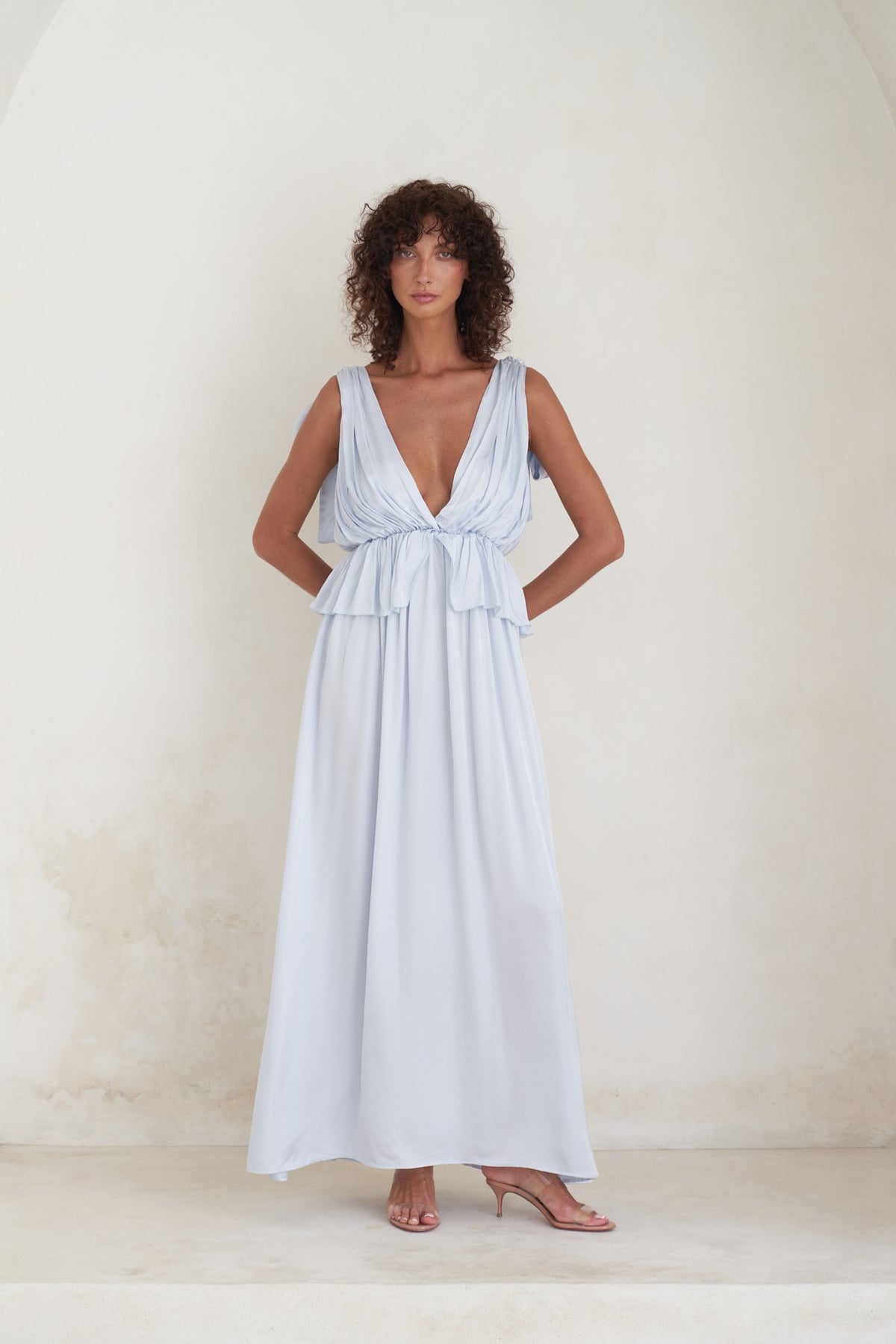 Juliette Gown | Pearl Blue