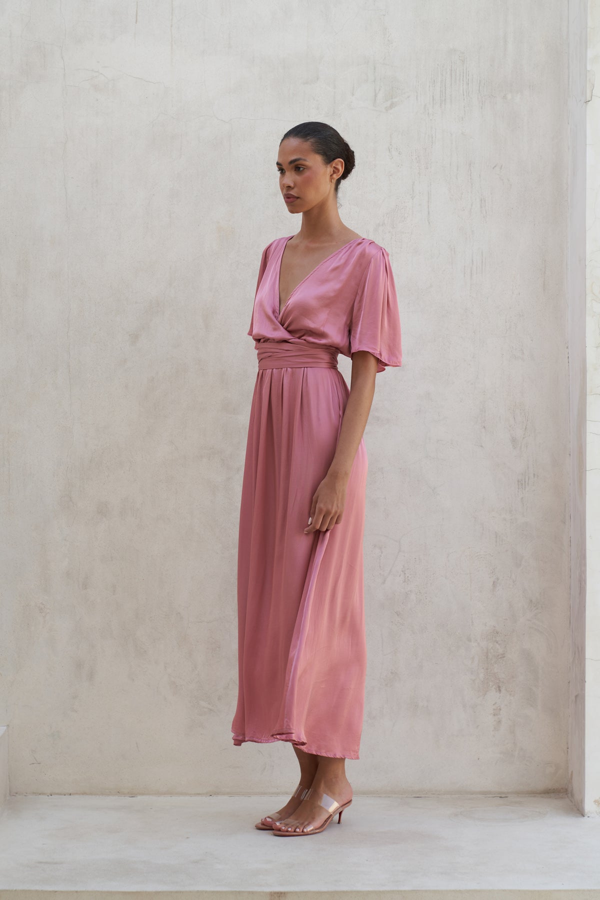 Marlowe Maxi Dress | Berry Rose